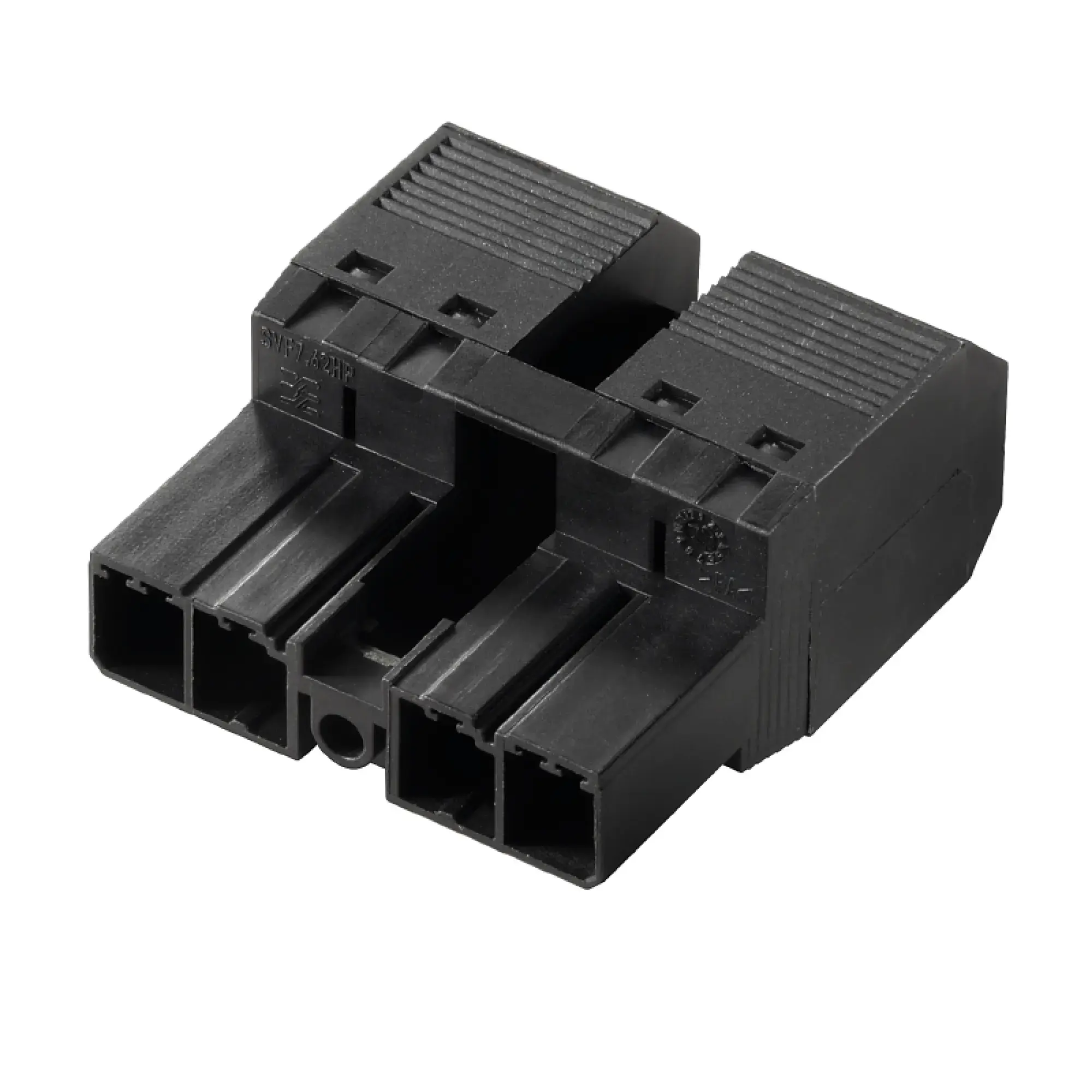 Weidmüller 1061140000 PCB connector (wire connection), 800 V, 57 A, Pitch in mm: 7.62, 10 mm², Number of poles: 4, PUSH IN without actuator, Tension-clamp connection, Box (img_001)