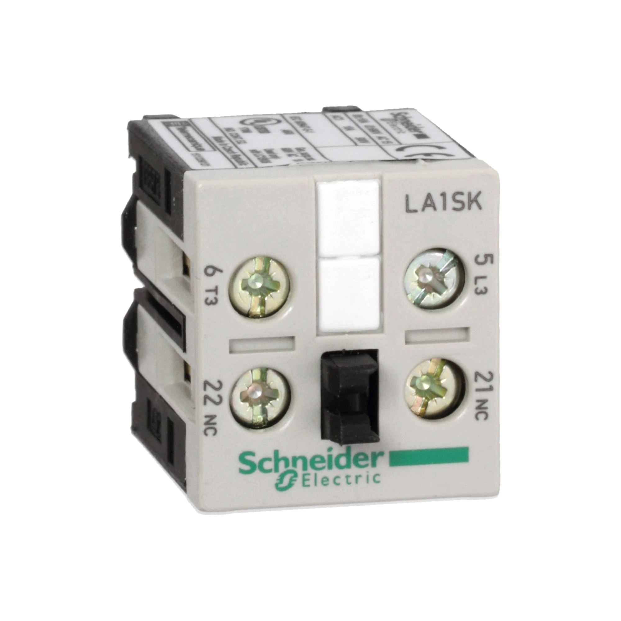 Schneider Electric LA1SK01 Auxiliary contact block, 1NC, screw connection (img_001) Schneider Electric LA1SK01 Auxiliary contact block, 1NC, screw connection (img_001)