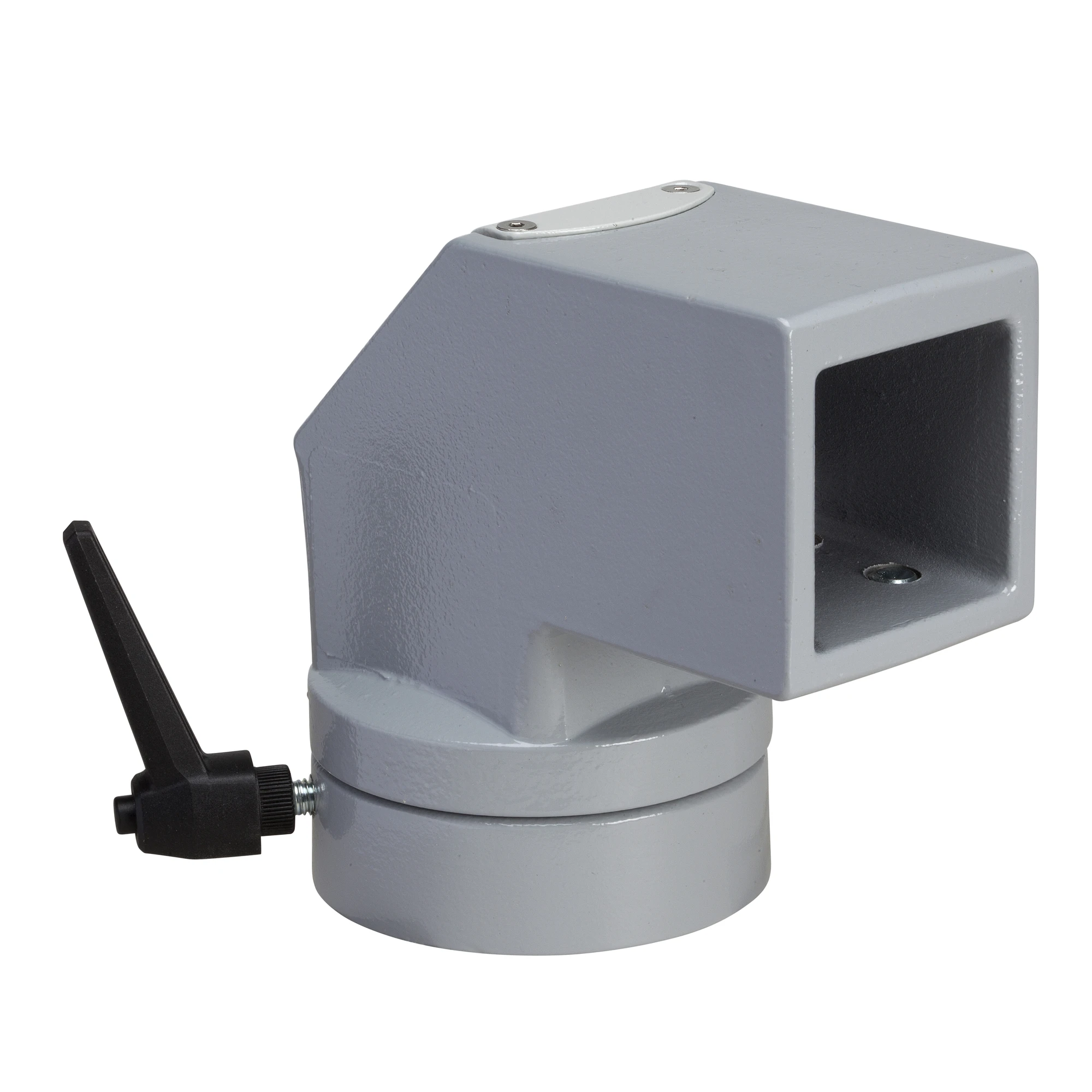 Schneider Electric NSYCMUCC80 Horizontal Rotary Attachment, Square 80mm RAL7040, for Enclosure S3CM HMI (img_001)