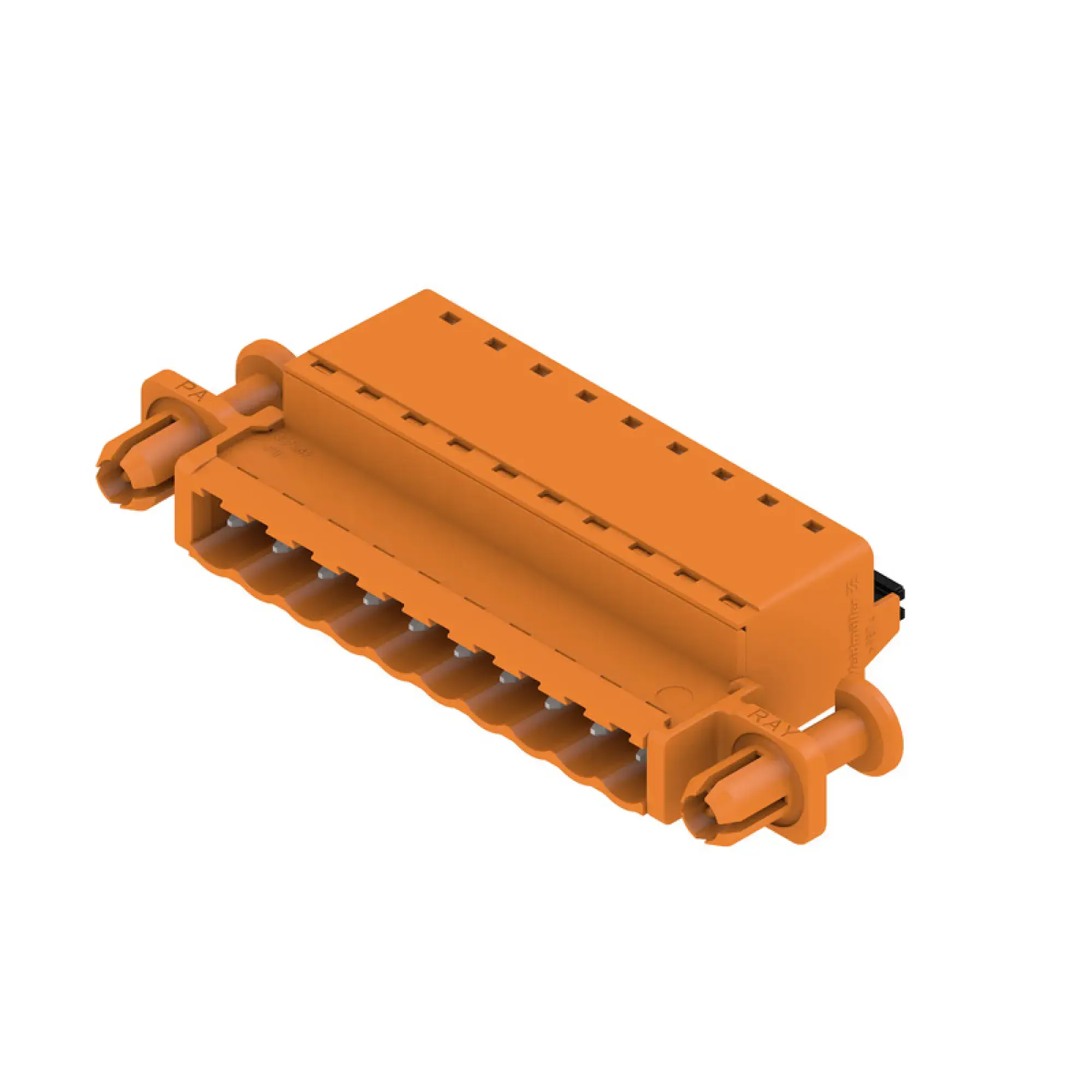 Weidmüller 1353680000 PCB connector (wire connection), 320 V, 25.9 A, Pitch in mm: 5.08, 3.31 mm², Number of poles: 10, PUSH IN with actuator, Box (img_001) Weidmüller 1353680000 PCB connector (wire connection), 320 V, 25.9 A, Pitch in mm: 5.08, 3.31 mm², Number of poles: 10, PUSH IN with actuator, Box (img_001)