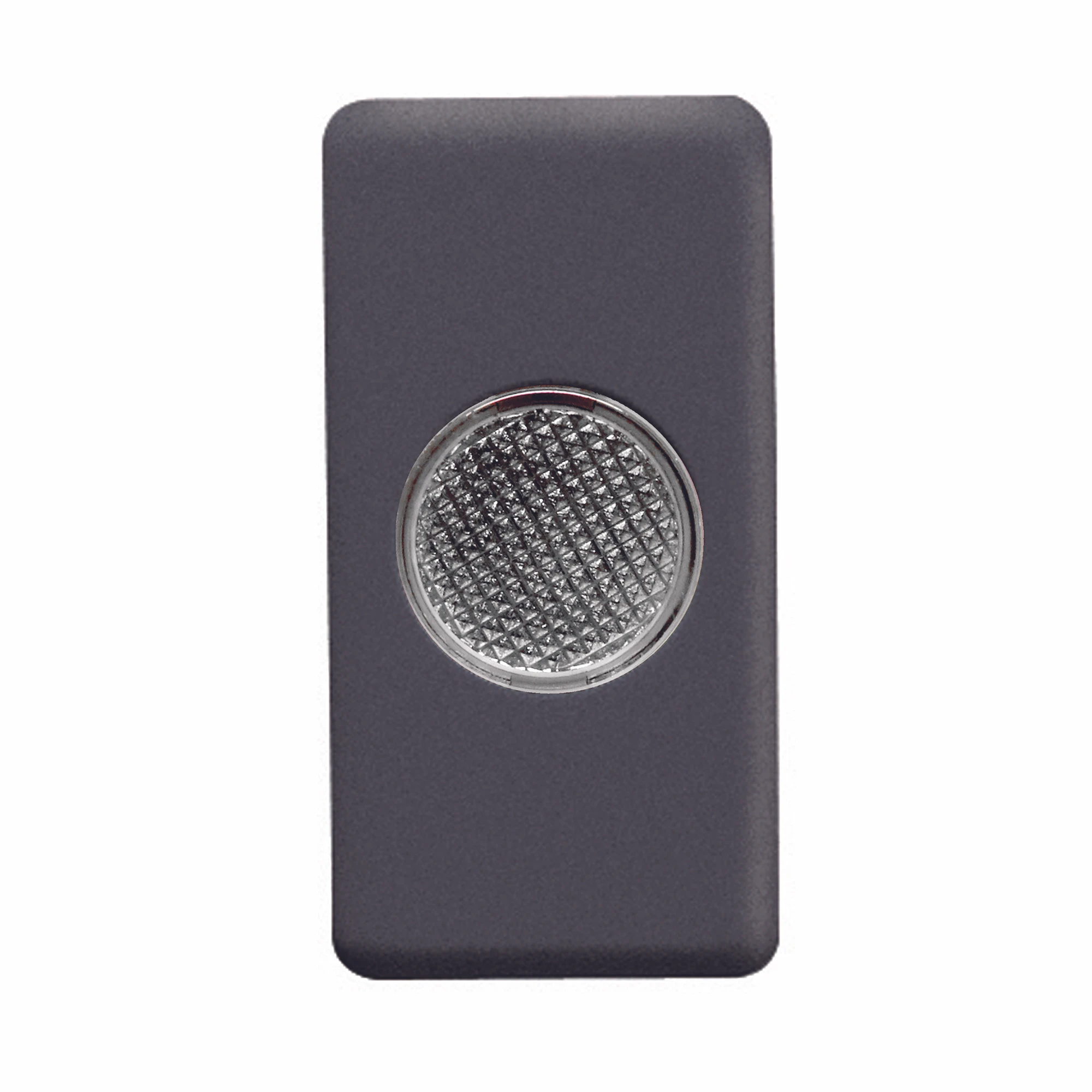 GEWISS GW21606 SINGLE INDICATOR LAMP - 12/24/250V - TRANSPARENT - 1 MODULE - SYSTEM BLACK (img_001)