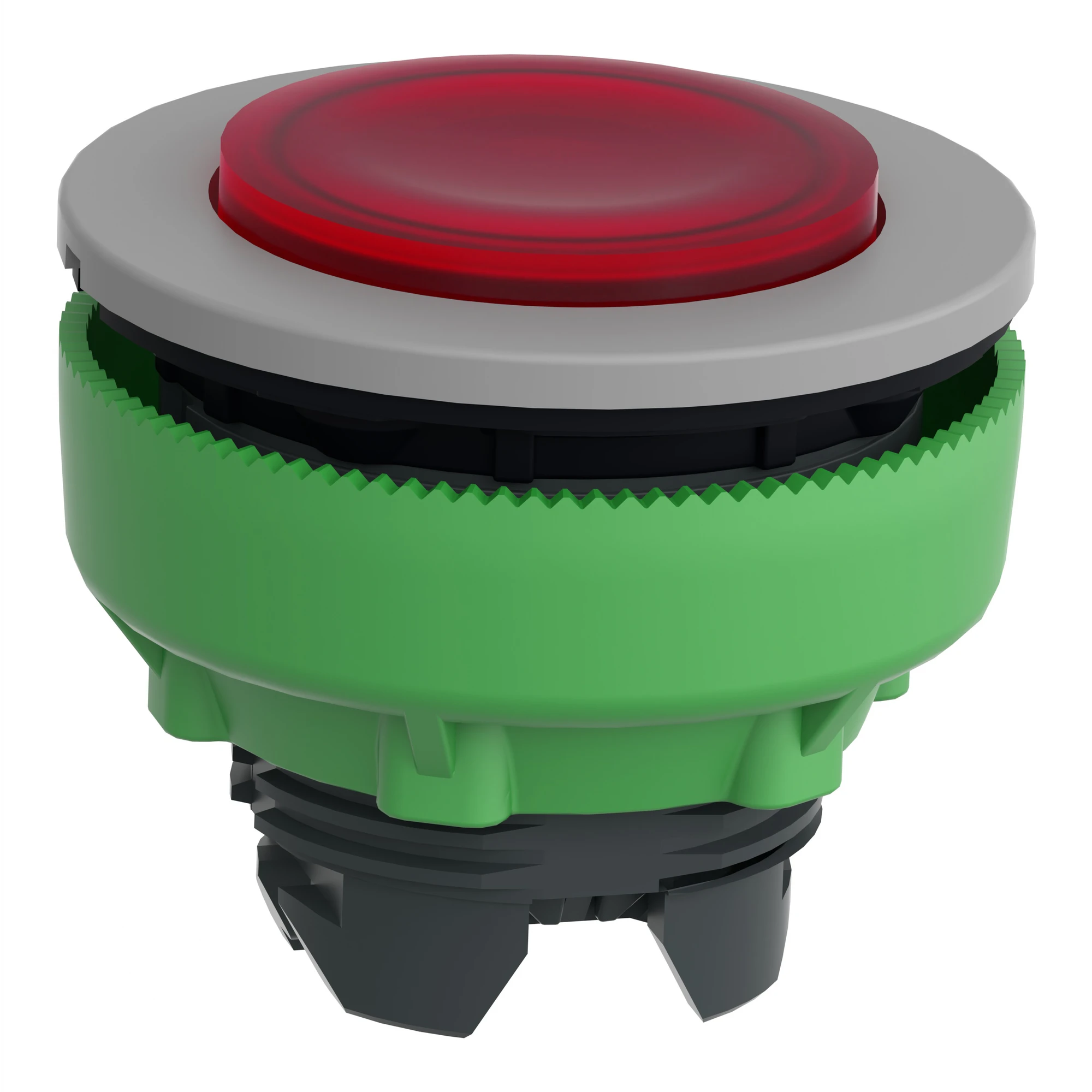 Schneider Electric ZB5FH43C0 Illuminated push button, front element, Harmony XB5F, plastic, 30mm, light gray, red, protruding, unmarked, latching (img_006) Schneider Electric ZB5FH43C0 Illuminated push button, front element, Harmony XB5F, plastic, 30mm, light gray, red, protruding, unmarked, latching (img_006)