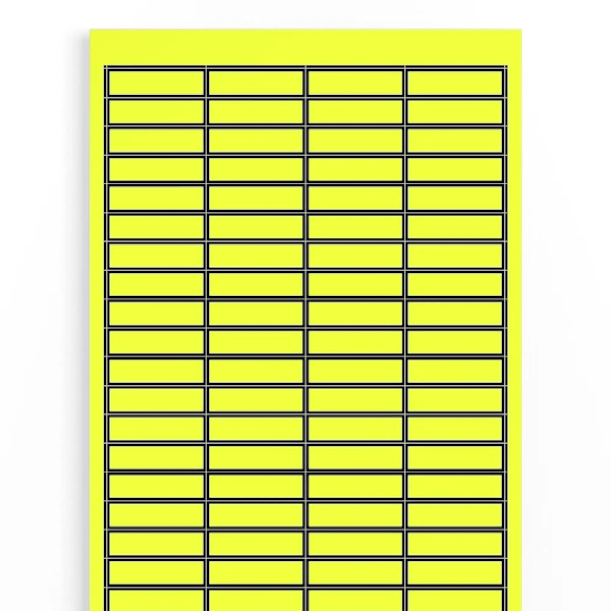 Weidmüller 1686200000 Device marking, Width: 38 mm, Neutral, Acrylic-coated fibre webbing, yellow, Operating temperature range: -29...93 °C (img_001)