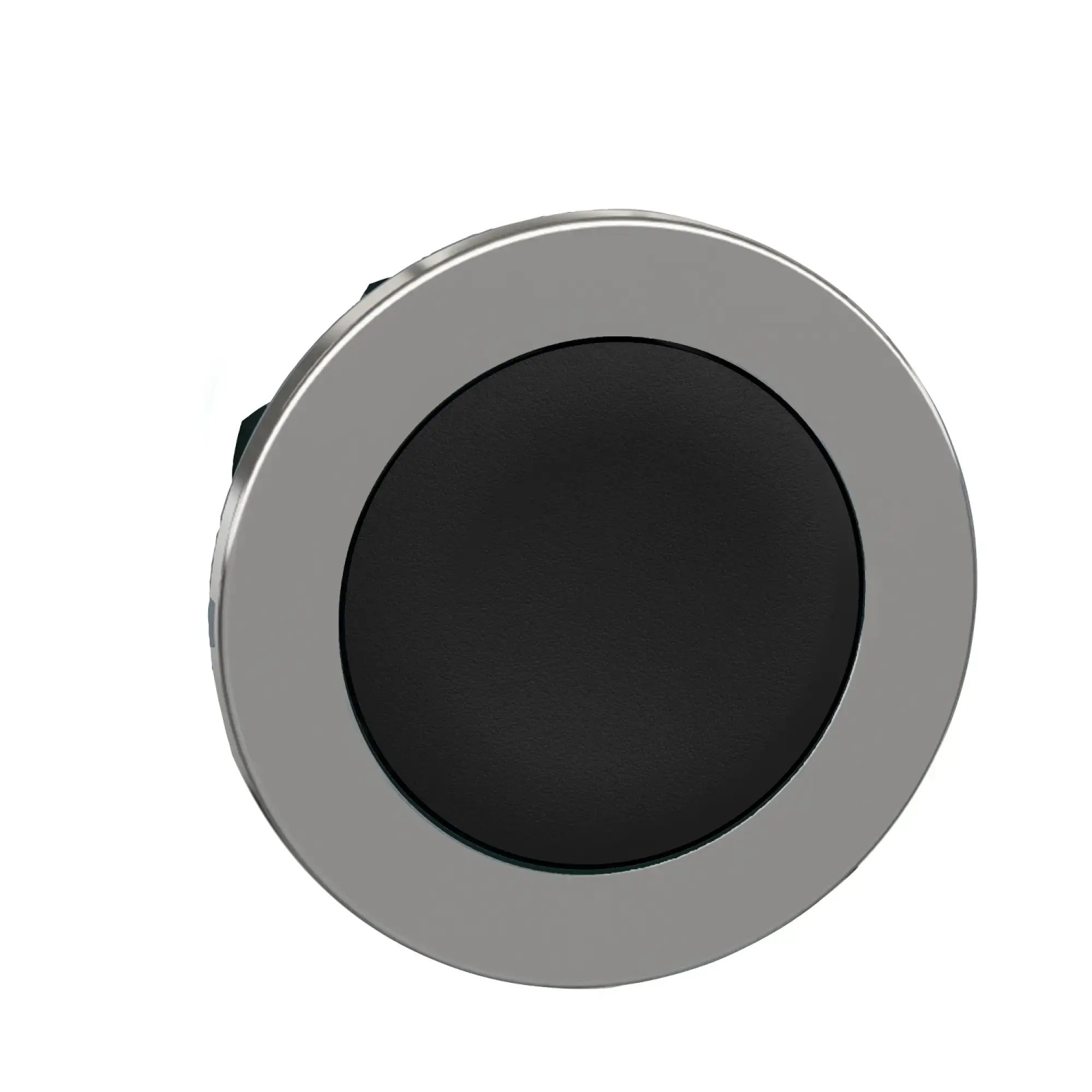 Schneider Electric ZB4FA2 Push button, front element, Harmony XB4F, metal, 30mm, black, unmarked, momentary (img_004)