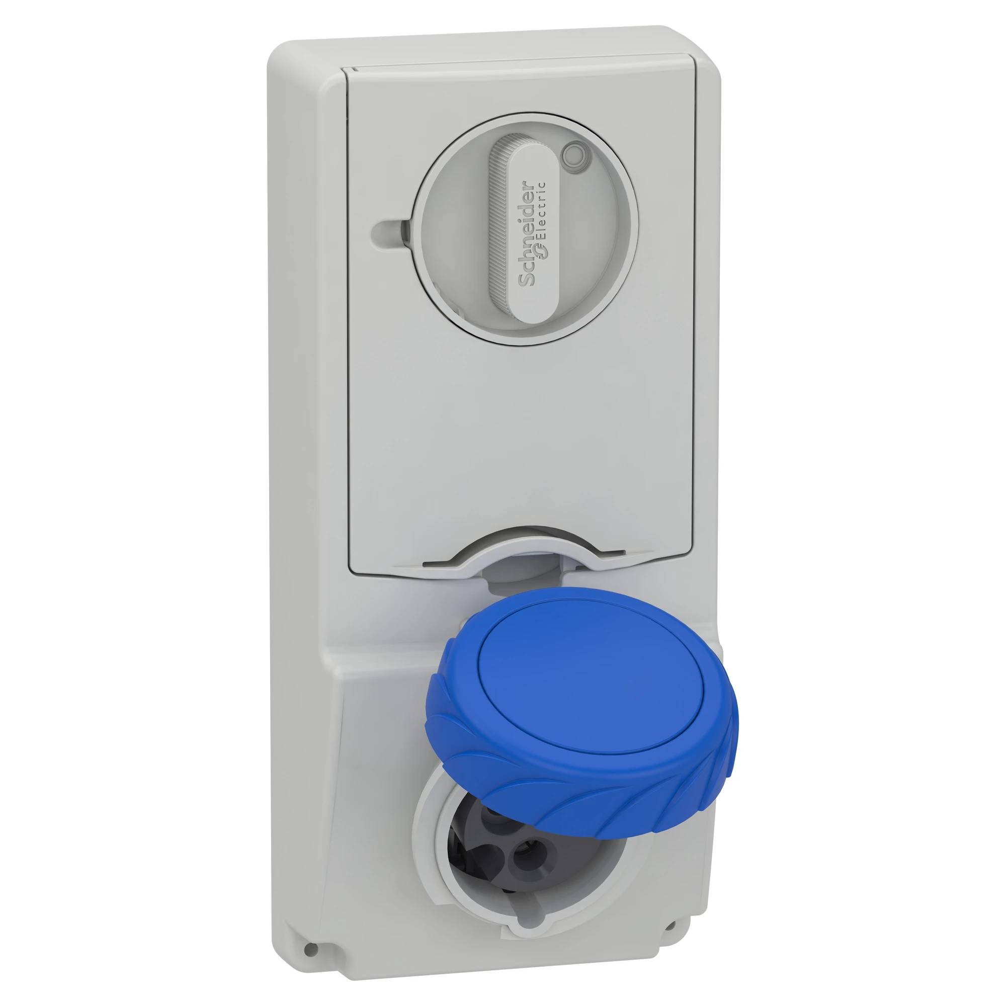 Schneider Electric 82181 Surface-mounted socket locked, 16A, 2p+E, 200-250 V AC, IP65 (img_001) Schneider Electric 82181 Surface-mounted socket locked, 16A, 2p+E, 200-250 V AC, IP65 (img_001)