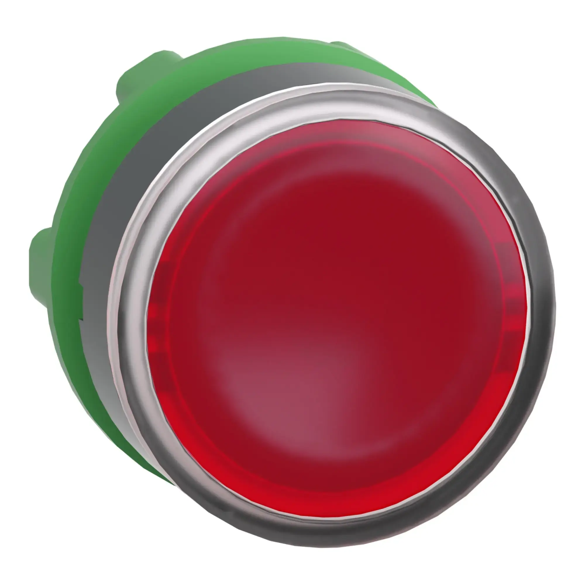 Schneider Electric ZB5AH043 Illuminated pushbutton, front element, Harmony XB5, plastic, 22mm, red, unlabelled, for universal LED, latching (img_009)