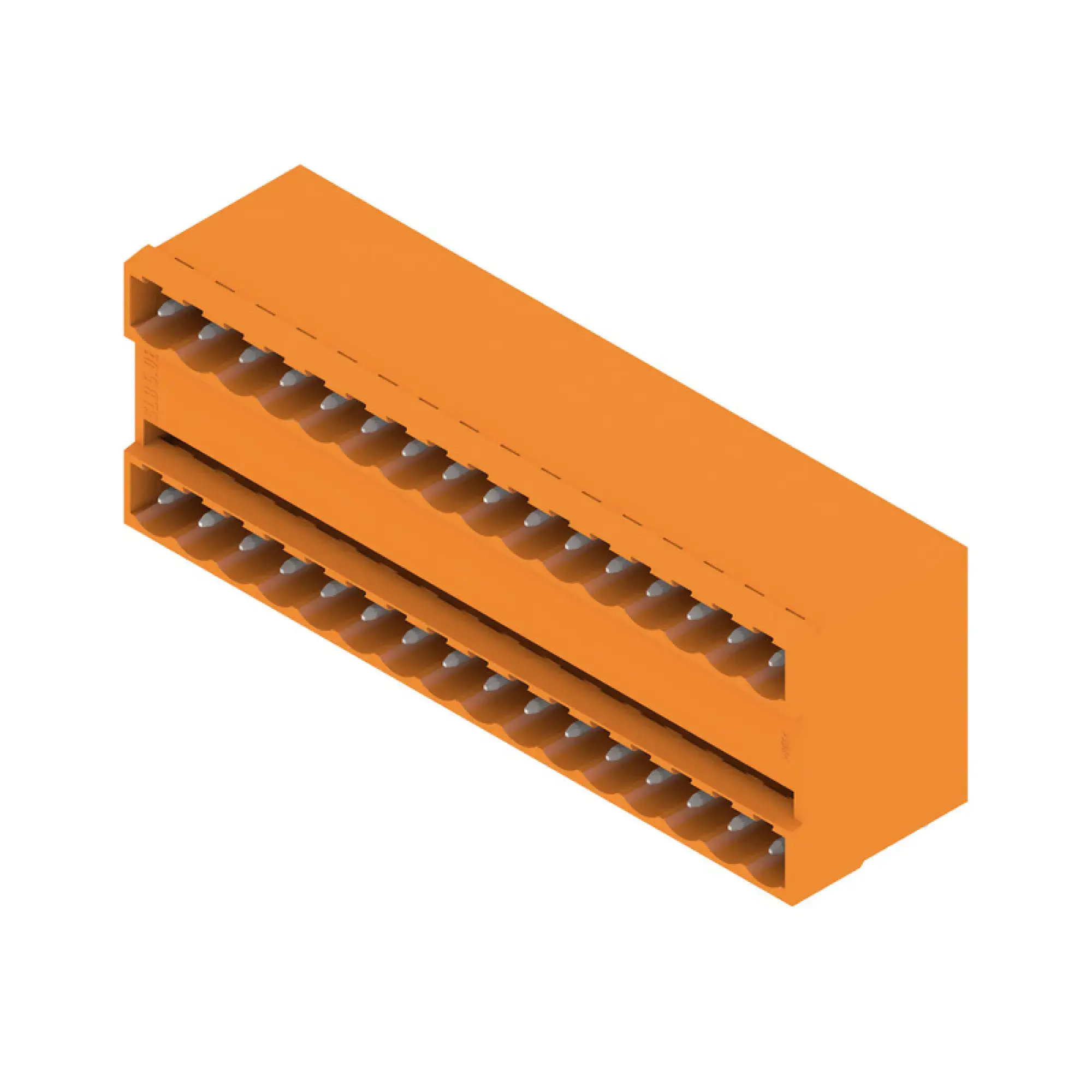 Weidmüller 1601930000 PCB connector (board connection), 250 V, 11 A, Pitch in mm: 5.08, Number of poles: 32, THT solder connection, Box (img_001)