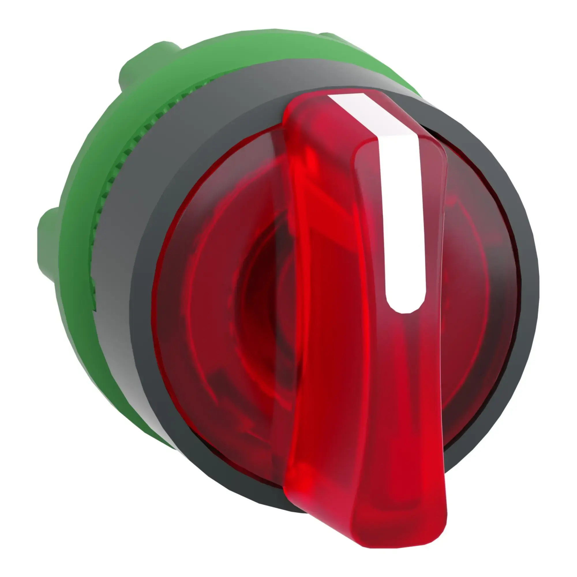 Schneider Electric ZB5AK1843 Illuminated Selector Switch, Front Element, Harmony XB5, Plastic, 22mm, Red, for Universal LED, 3 Positions, Momentary Right (img_009)
