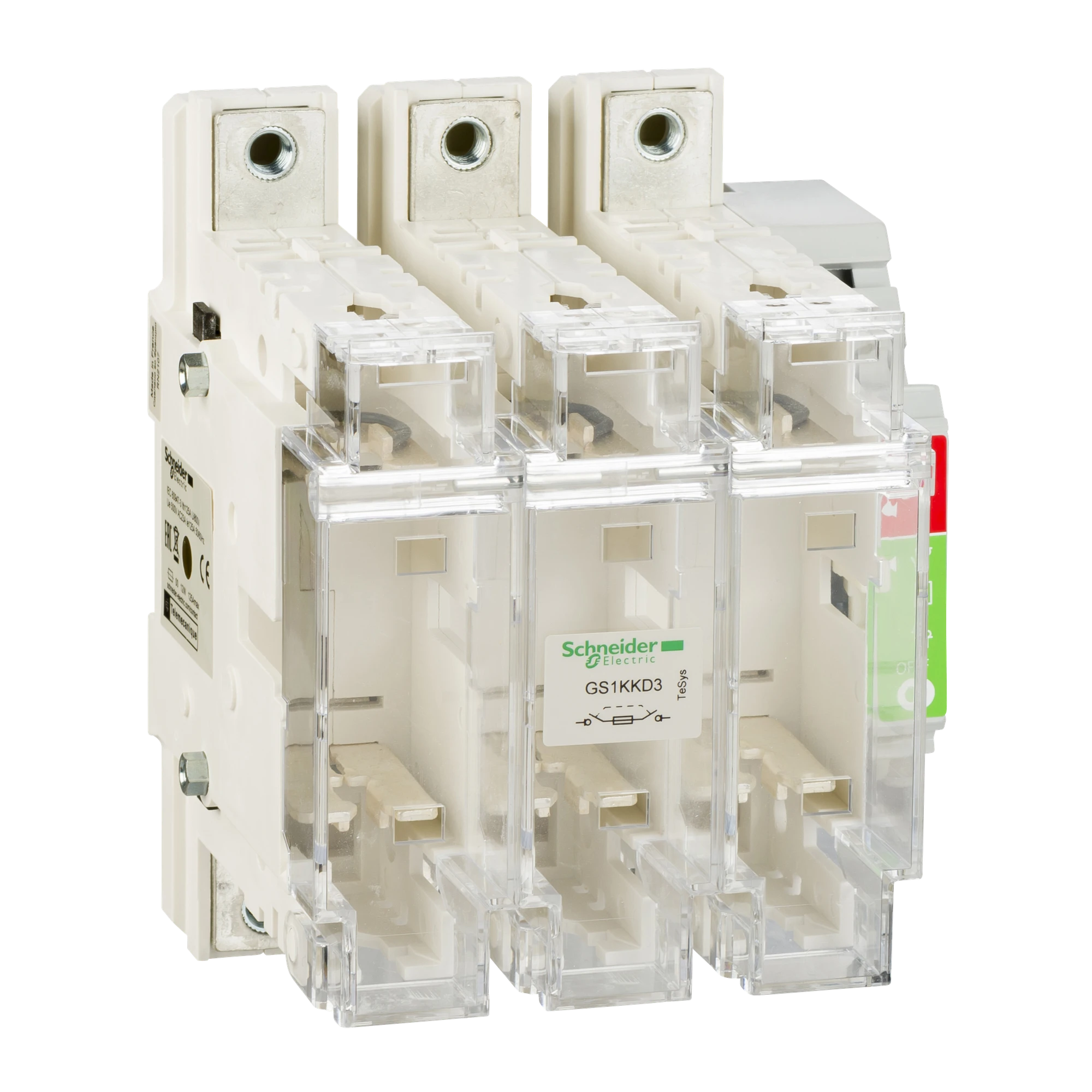 Schneider Electric GS1KKD3 Base unit for fuses GS1, TeSys GS, 3p, DIN, 125A (img_001) Schneider Electric GS1KKD3 Base unit for fuses GS1, TeSys GS, 3p, DIN, 125A (img_001)