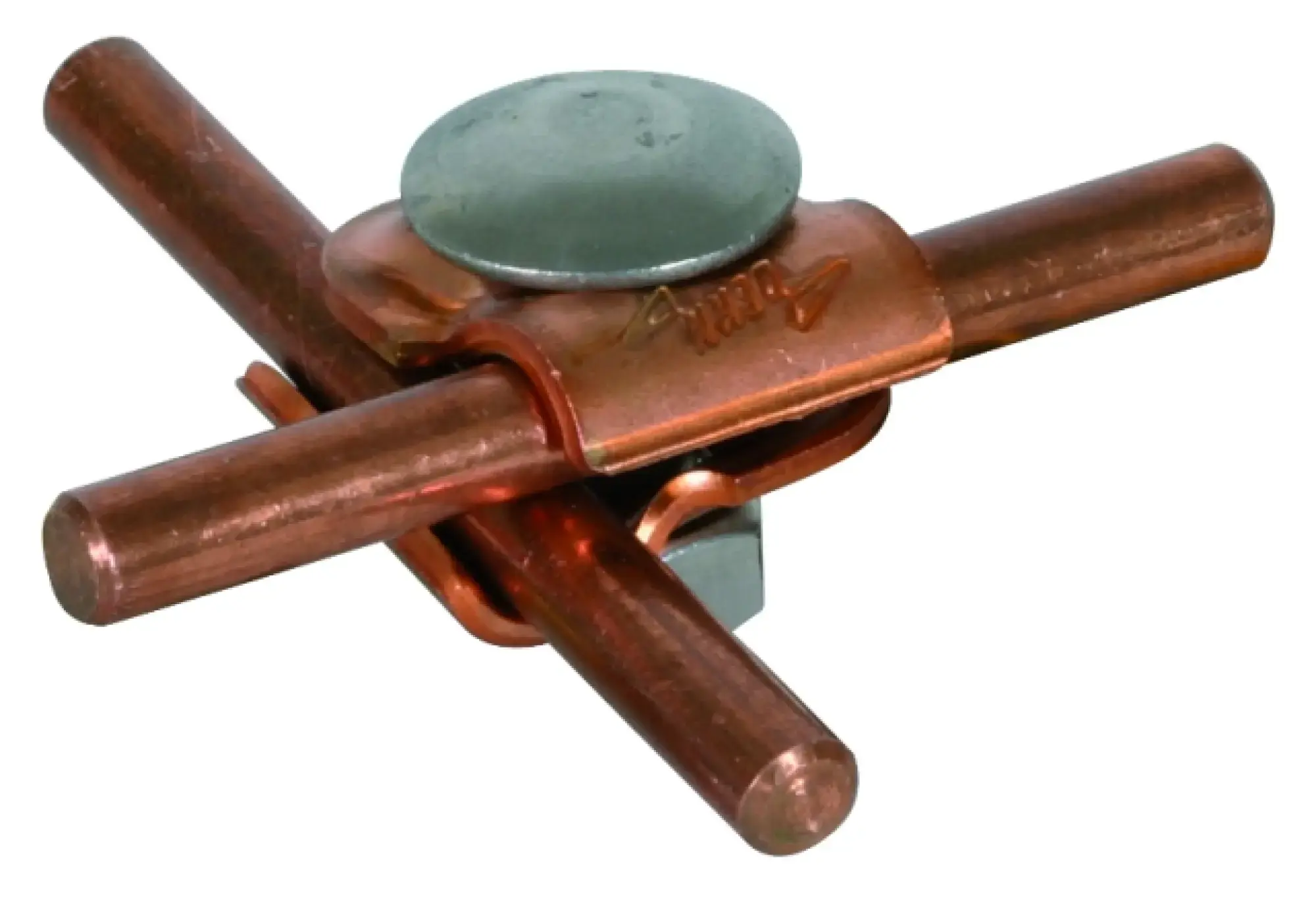 Dehn 390257 MMV clamp Cu f. Rd 6-8mm with truss head screw and nut (img_001)