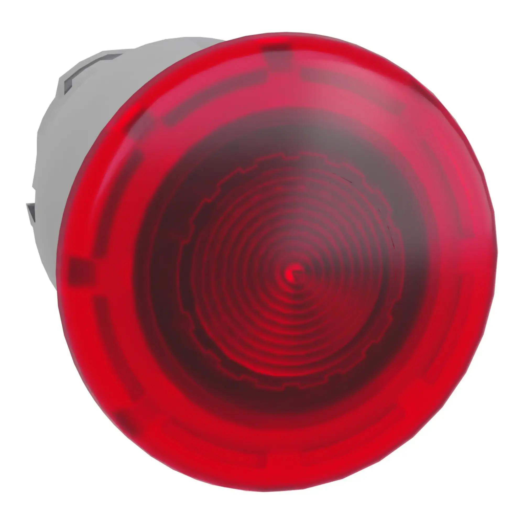 Schneider Electric ZB4BW643 Mushroom Push Button, Front Element, Harmony XB4, Metal, 22mm, Illuminated, Red, Pull Release, for Universal LED (img_010)