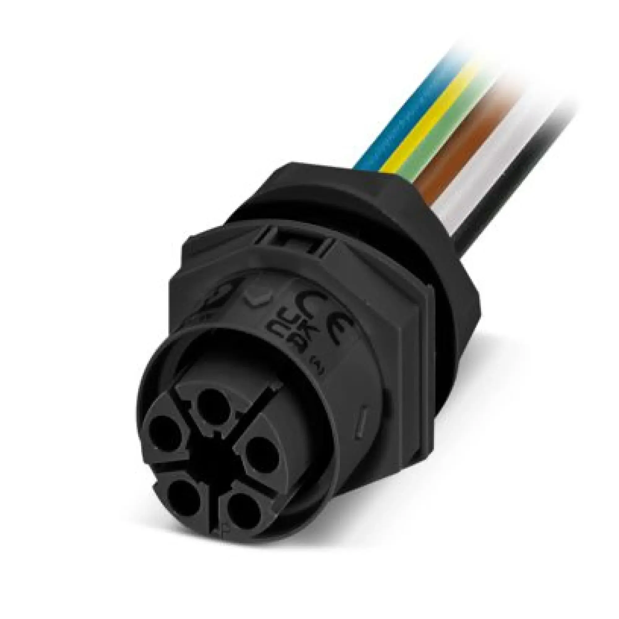 Phoenix Contact 1088698 Panel feed-through IPD W 5P2,5 F 0,5 M25 BK (img_001)