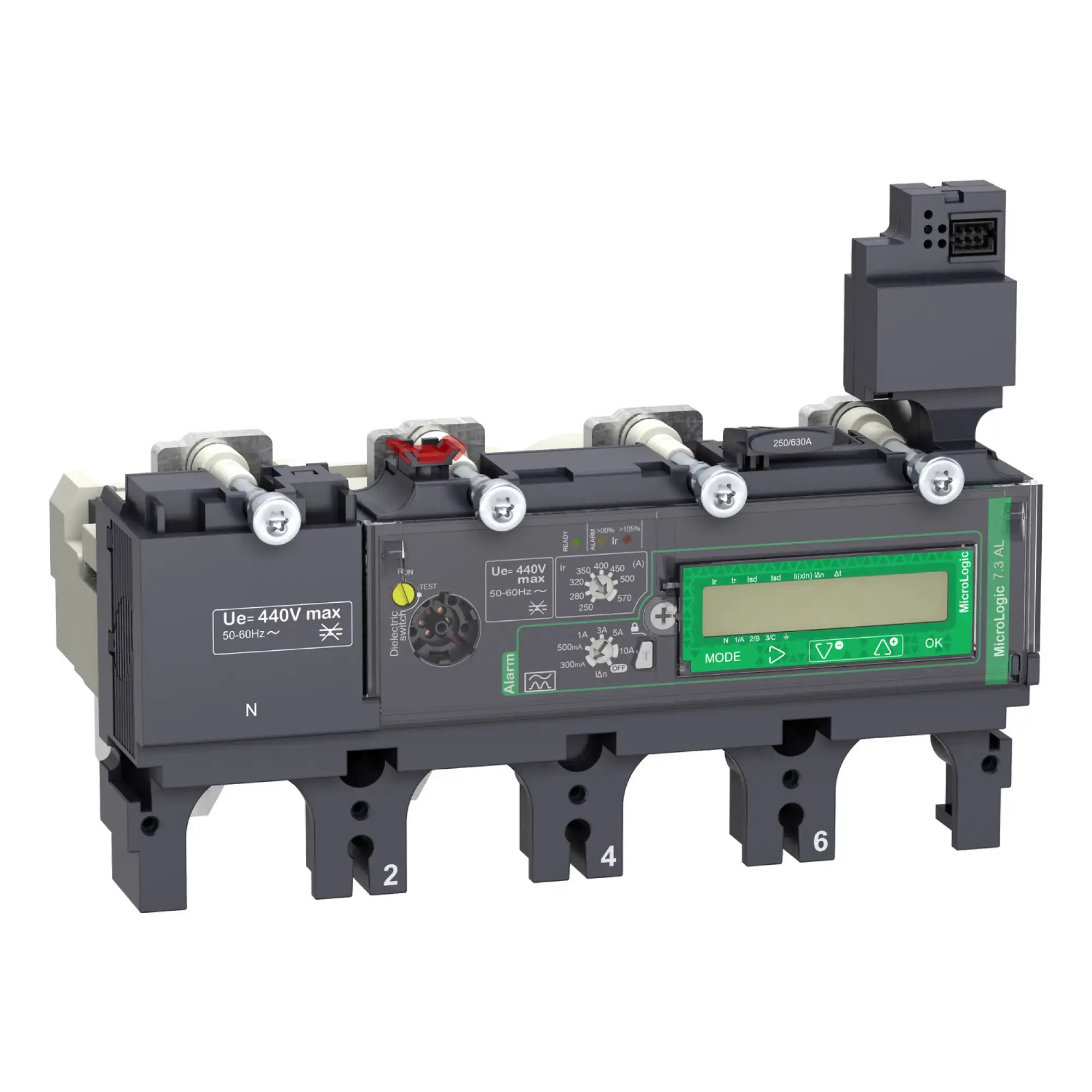 Schneider Electric C6347A570 Electronic Trip Unit MicroLogic 7.3E AL 570A 4P4D for Compact NSX630 Circuit Breaker (img_002) Schneider Electric C6347A570 Electronic Trip Unit MicroLogic 7.3E AL 570A 4P4D for Compact NSX630 Circuit Breaker (img_002)