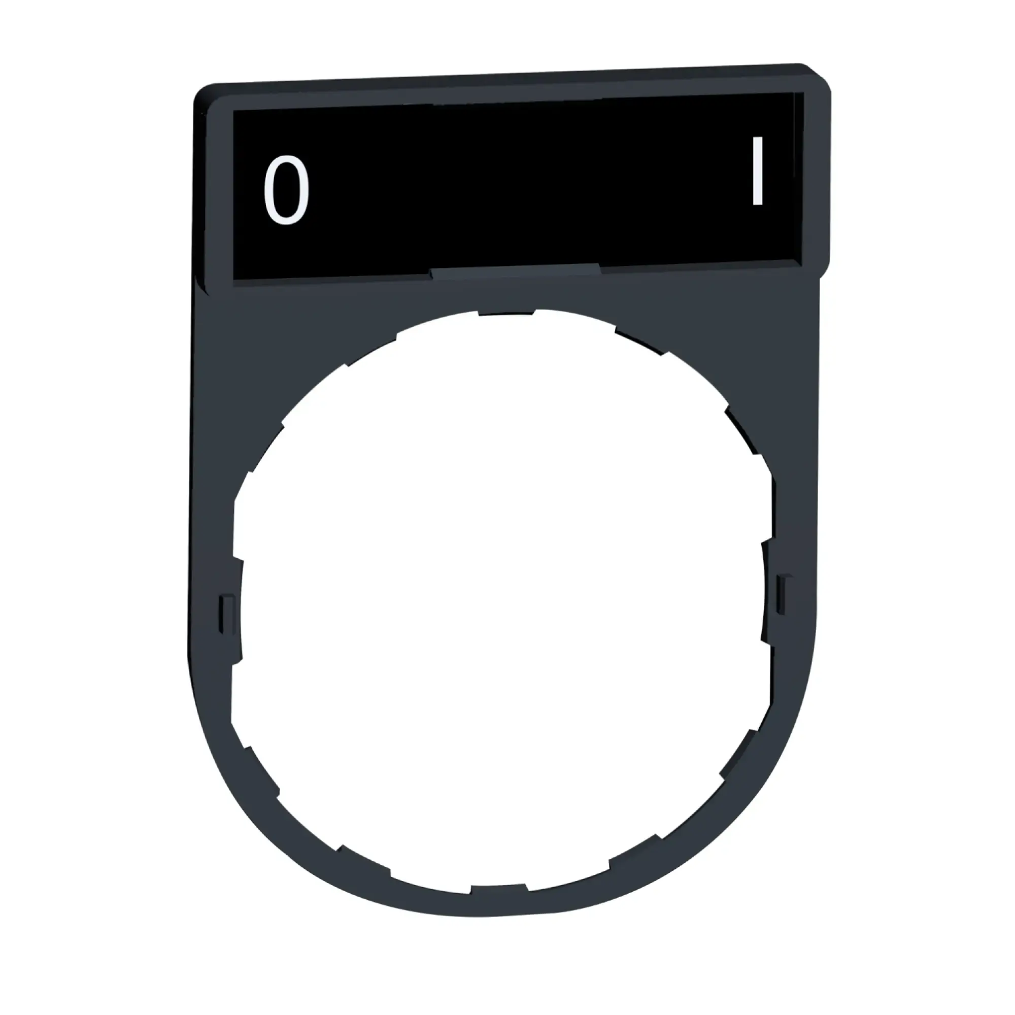 Schneider Electric ZBY2178 Label Holder 30x40mm, for Ø 22 devices, w. label O-I (img_008)