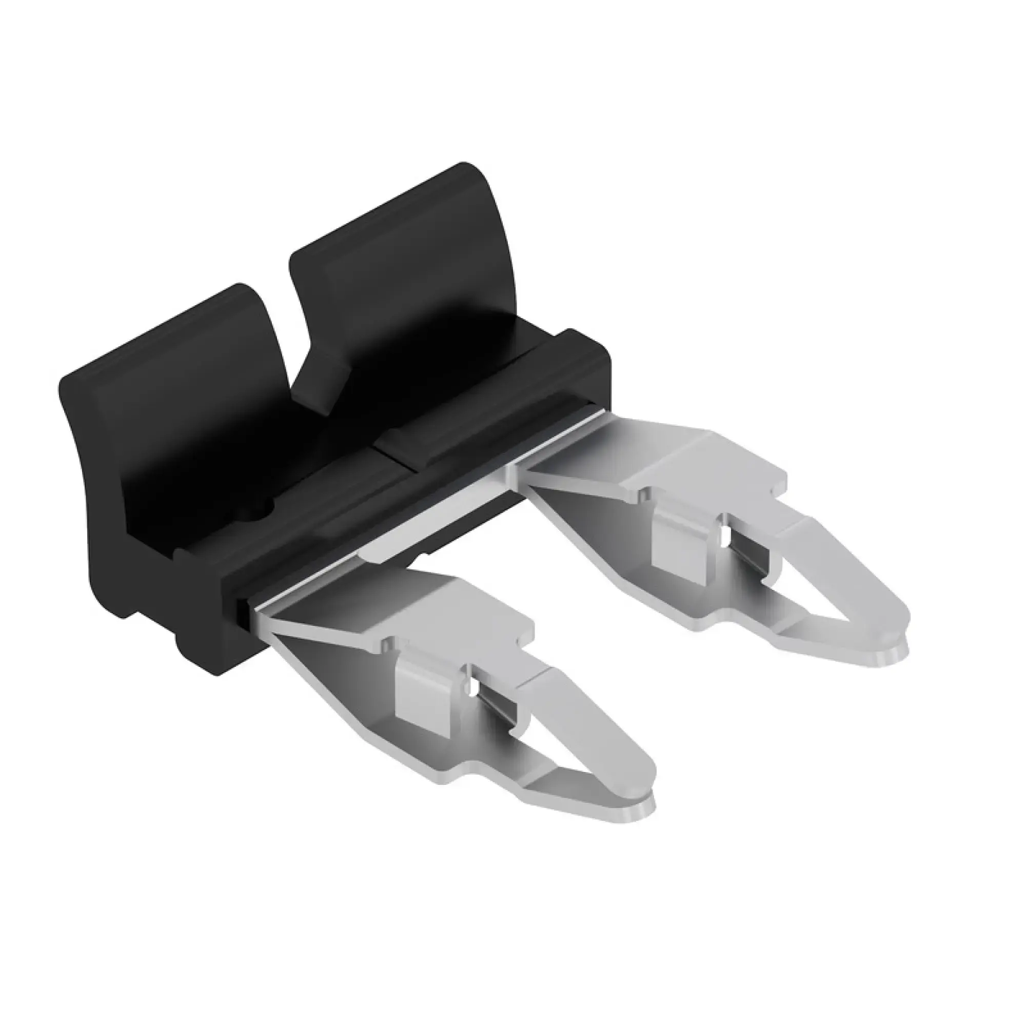 Weidmüller 2556470000 Cross-connector (relay), black, 17.5 A, cannot be cut to length, Number of poles: 2, Pitch in mm: 6.40 (img_001) Weidmüller 2556470000 Cross-connector (relay), black, 17.5 A, cannot be cut to length, Number of poles: 2, Pitch in mm: 6.40 (img_001)