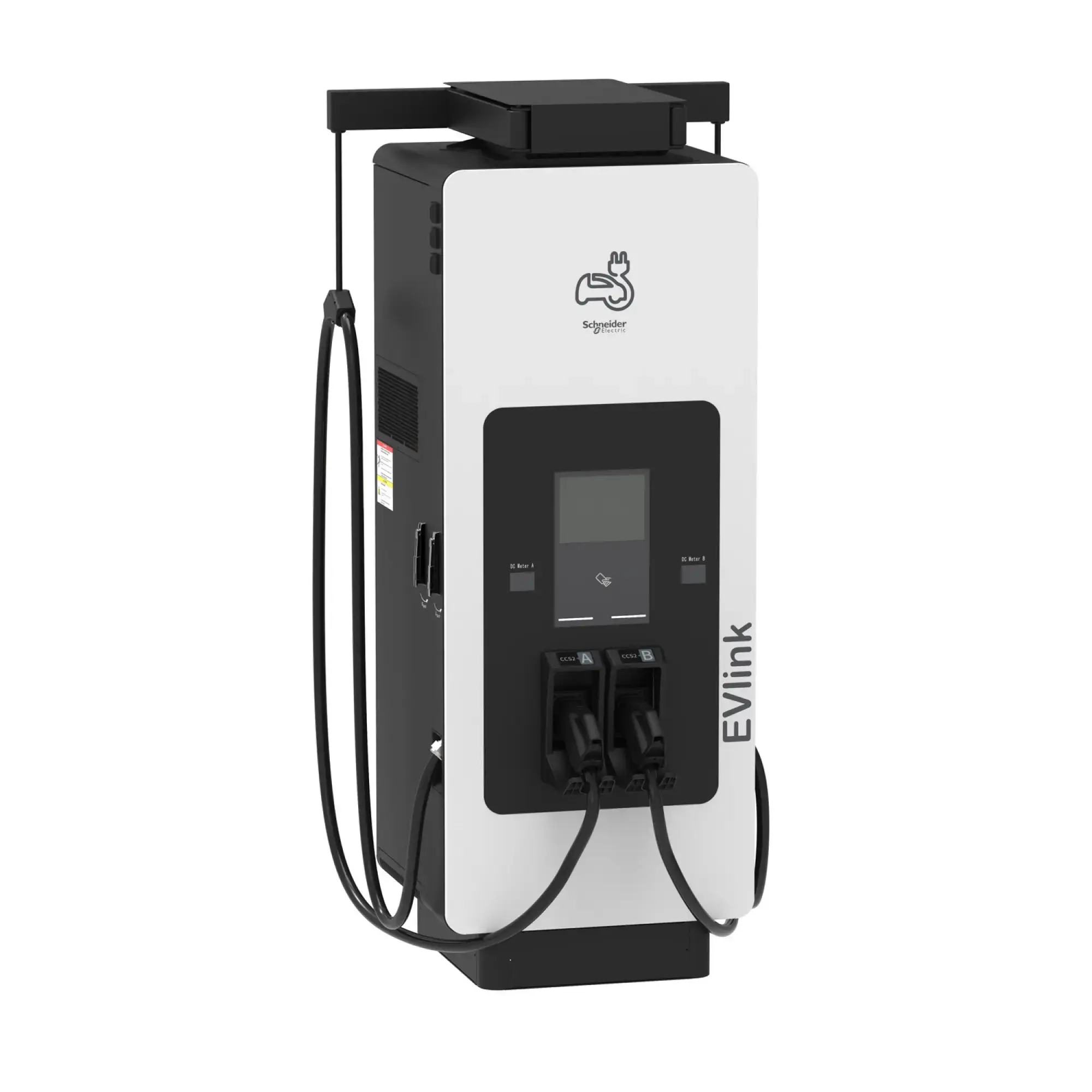 Schneider Electric EVD1S120TBB Pro DC Ladestation 120kW, 2xCCS2 3,6m, 4G, ISO15118, IK10, IP55, C4, Display (img_002)