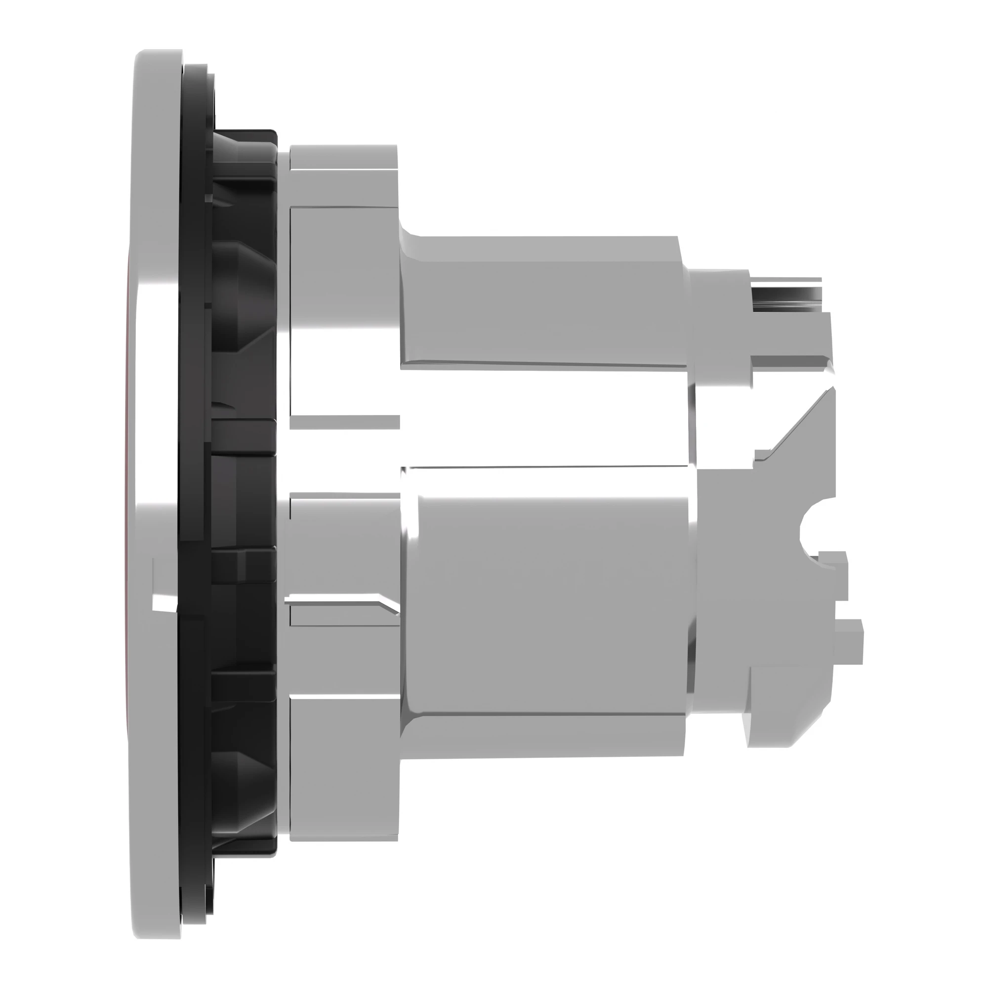 Schneider Electric ZB4FW943 Illuminated pushbutton, front element, Harmony XB4F, metal, red, 30mm, for universal LED, illuminated ring (img_006) Schneider Electric ZB4FW943 Illuminated pushbutton, front element, Harmony XB4F, metal, red, 30mm, for universal LED, illuminated ring (img_006)