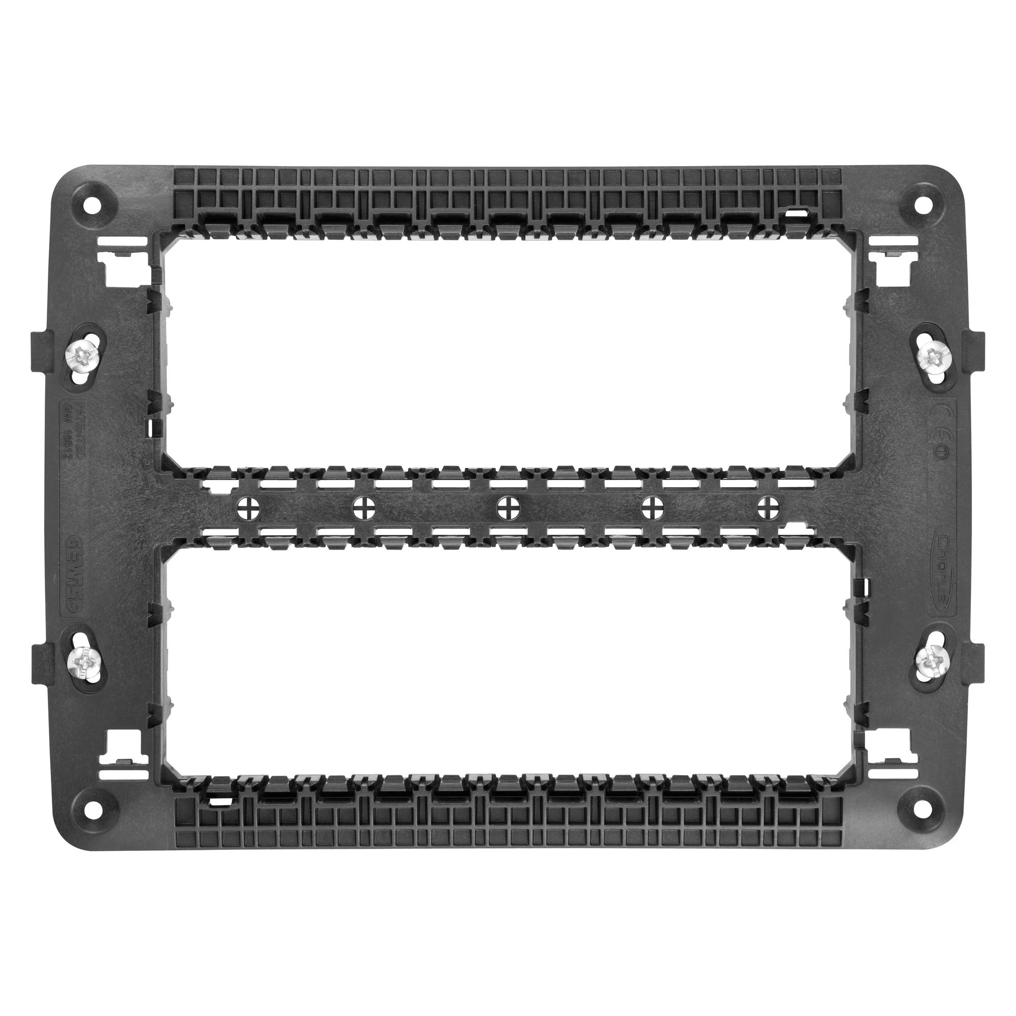 GEWISS GW16812 Halterung Italienischer Standard fuer 12 Einsaetze (img_001)
