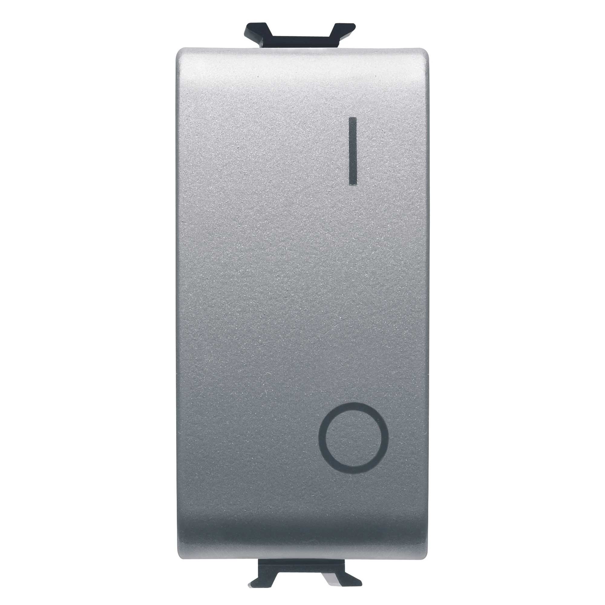 GEWISS GW14004 ONE-WAY SWITCH 2P 250V ac - 16AX - NEUTRAL BUTTON - SYMBOL 0/1 - 1 MODULE - TITANIUM – CHORUSMART (img_001) GEWISS GW14004 ONE-WAY SWITCH 2P 250V ac - 16AX - NEUTRAL BUTTON - SYMBOL 0/1 - 1 MODULE - TITANIUM – CHORUSMART (img_001)