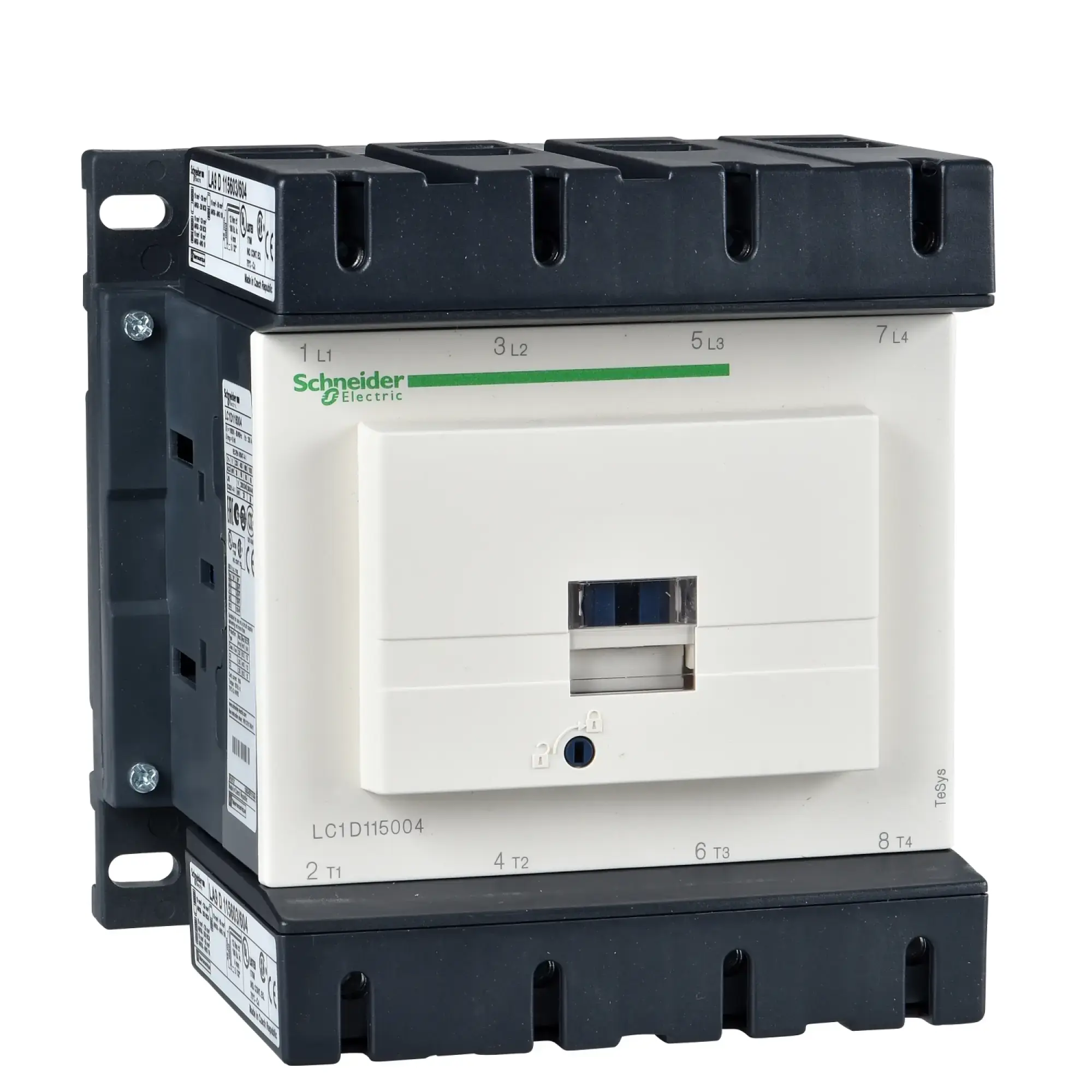 Schneider Electric LC1D115004P7 Power contactor LC1D 4p, coil 230 V AC (img_003)