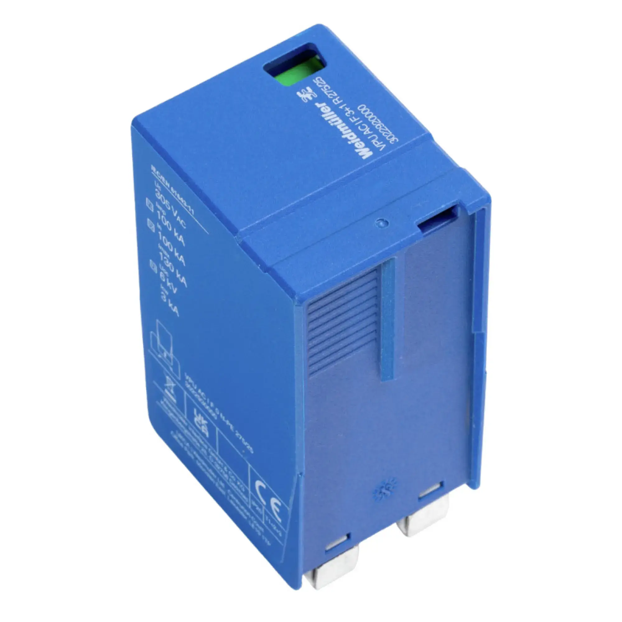 Weidmüller 3022930000 Surge voltage arrester (power supply systems), Surge protection, IV, III, AC, 230 V (img_001)