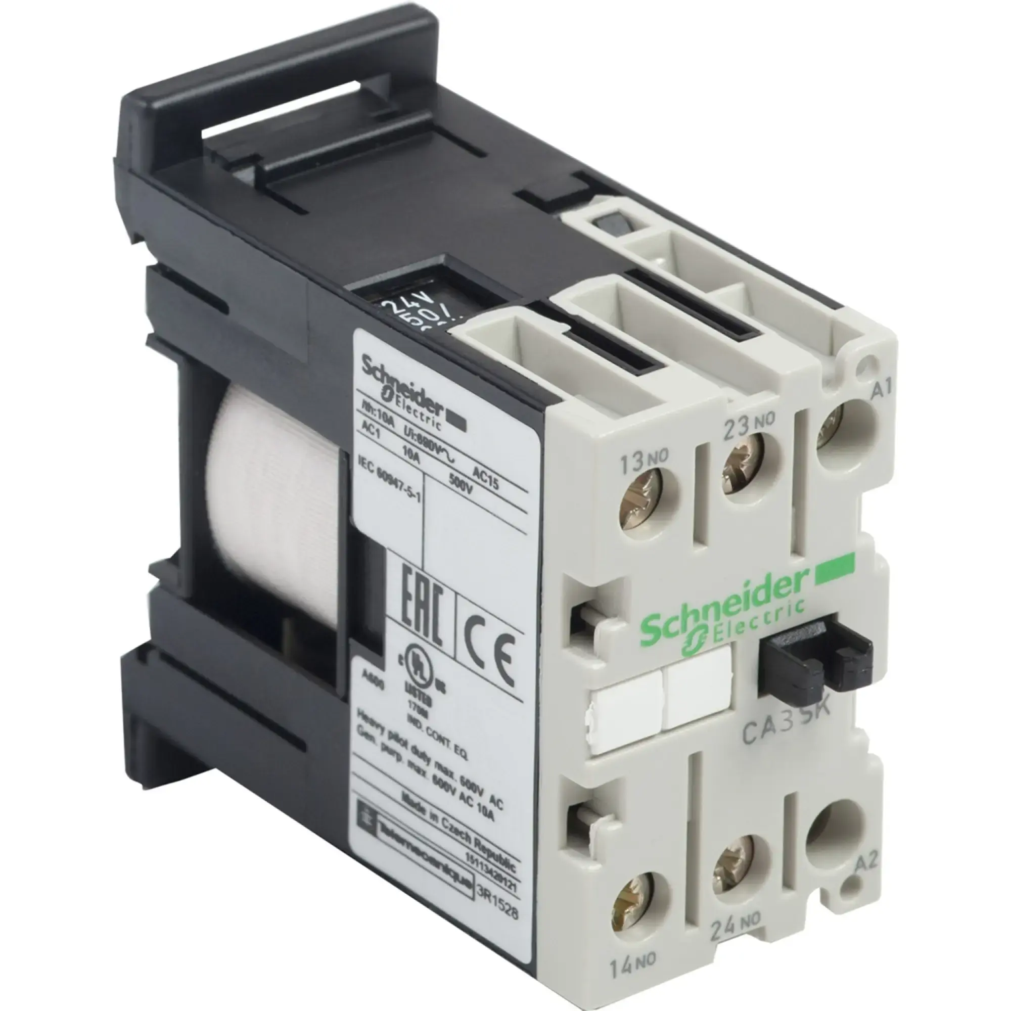 Schneider Electric CA3SK11BD Auxiliary Contactor, 1NO+1NC, 24V DC (img_002)