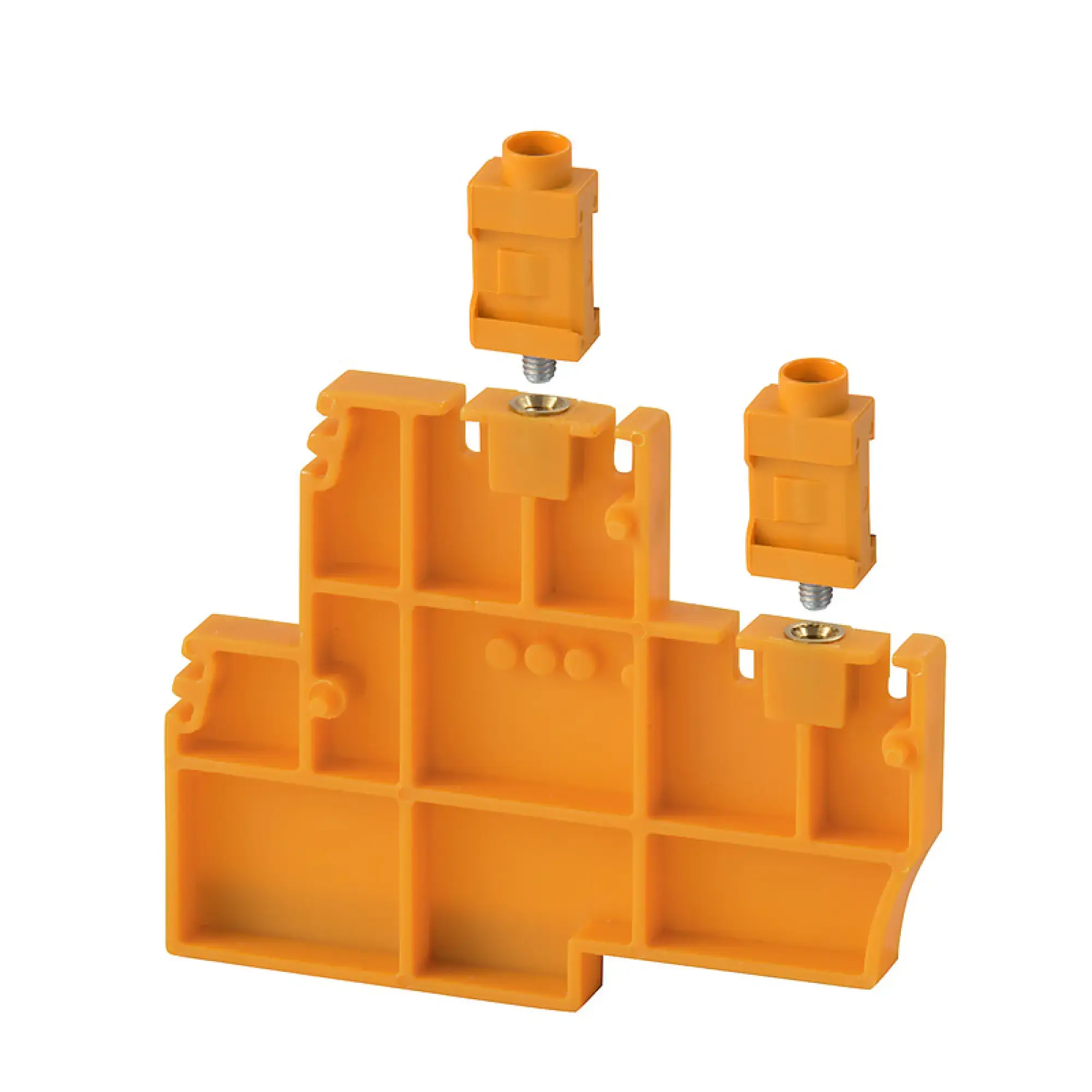 Weidmüller 1072760000 Partition plate (terminal), orange, Height: 58 mm, Width: 5 mm, V-2, PA 66 (img_001)