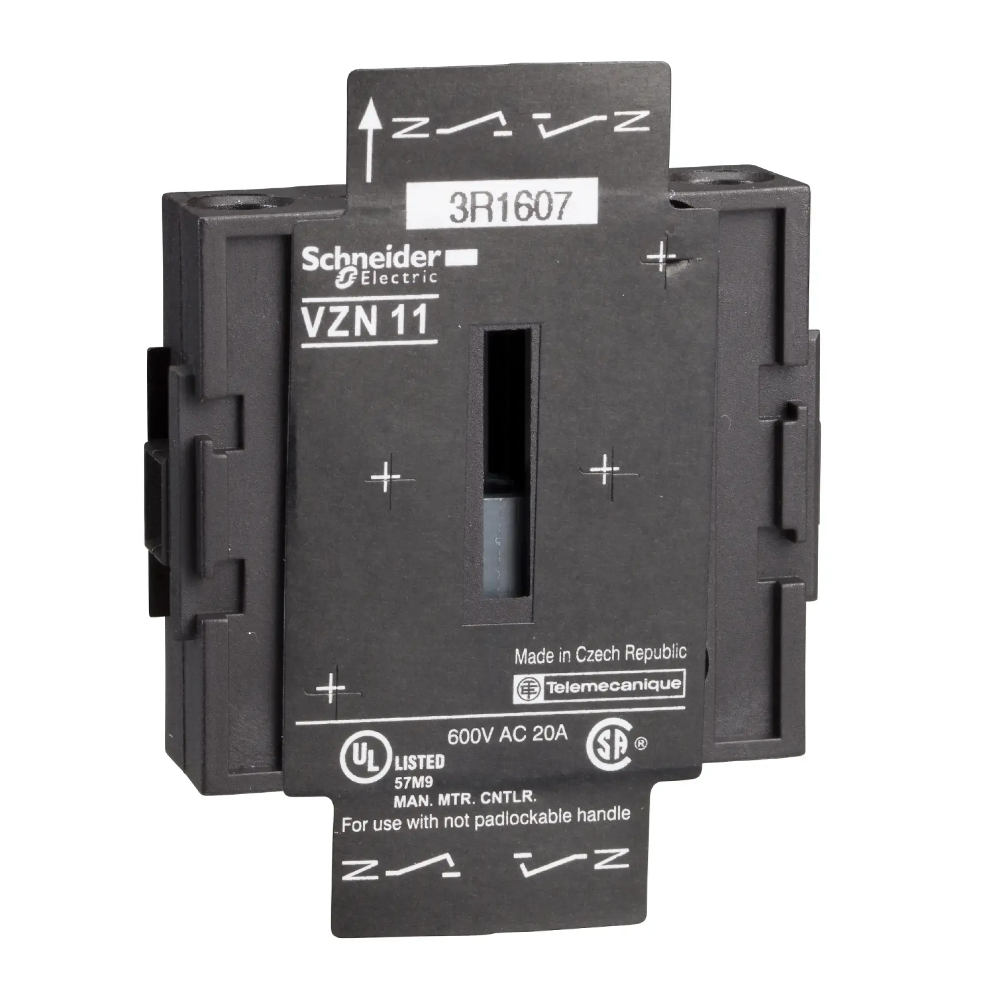 Schneider Electric VZN11 Neutral conductor module 20A, for VN-12, VN-20 (img_002)