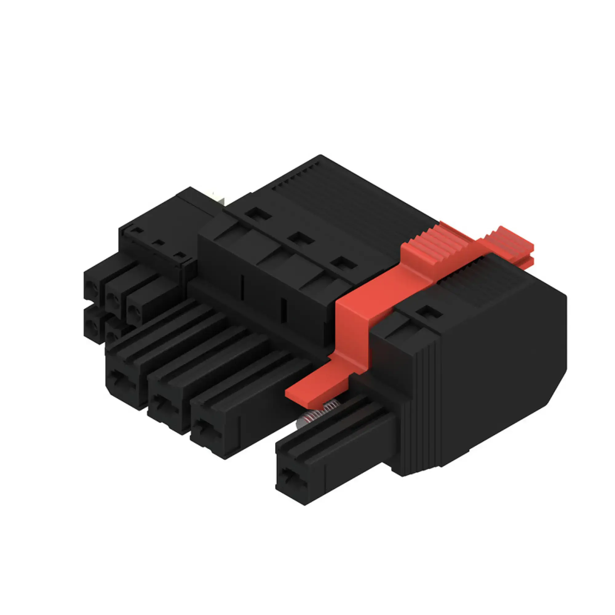 Weidmüller 2628520000 Hybrid connector (wire connection), 7.62 mm, Number of poles: 4, PUSH IN with actuator, PUSH IN without actuator (img_001)