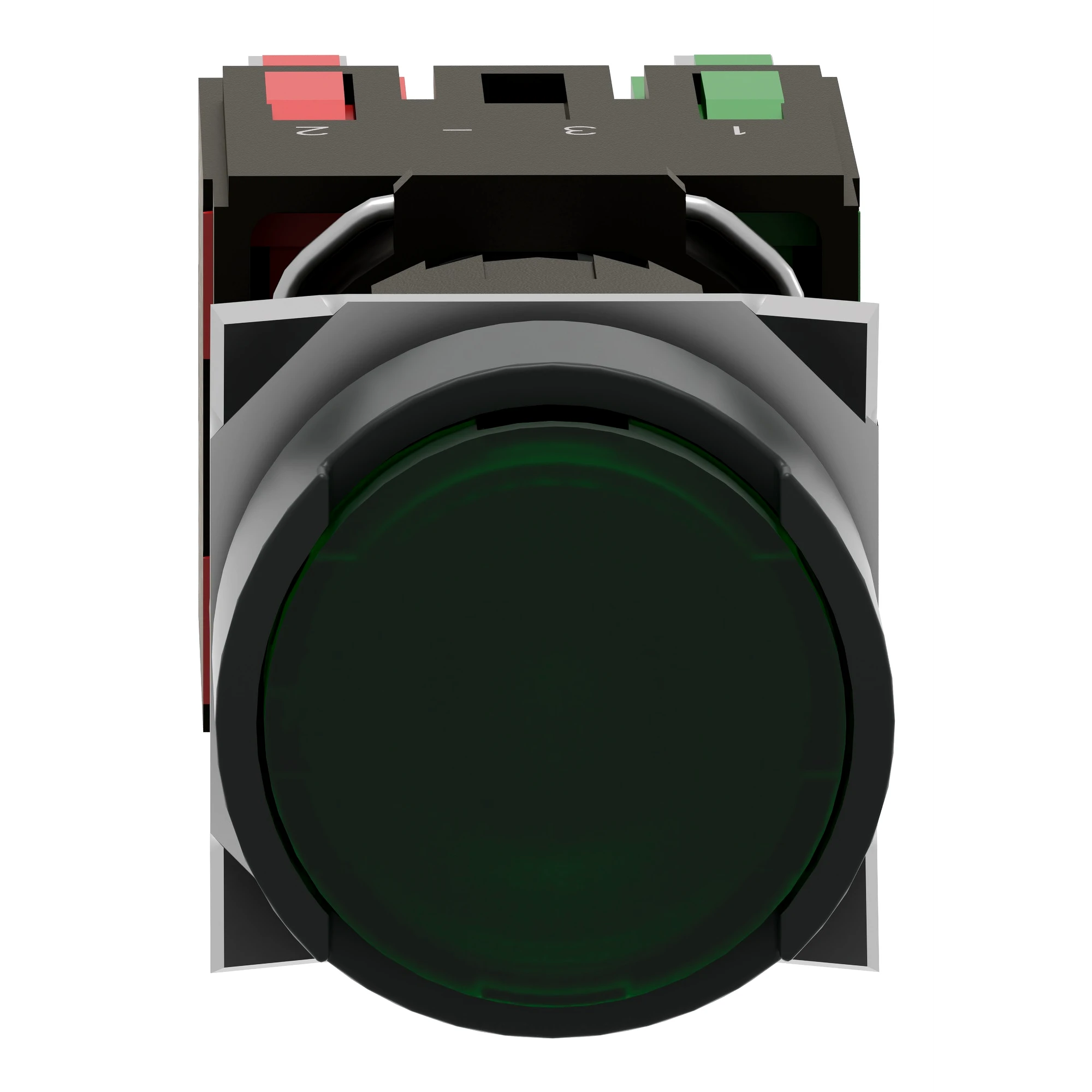 Schneider Electric XB6AW3B5B Illuminated pushbutton, green Ø 16, flat, without latching, 24 V, 1NO+1NC (img_007) Schneider Electric XB6AW3B5B Illuminated pushbutton, green Ø 16, flat, without latching, 24 V, 1NO+1NC (img_007)