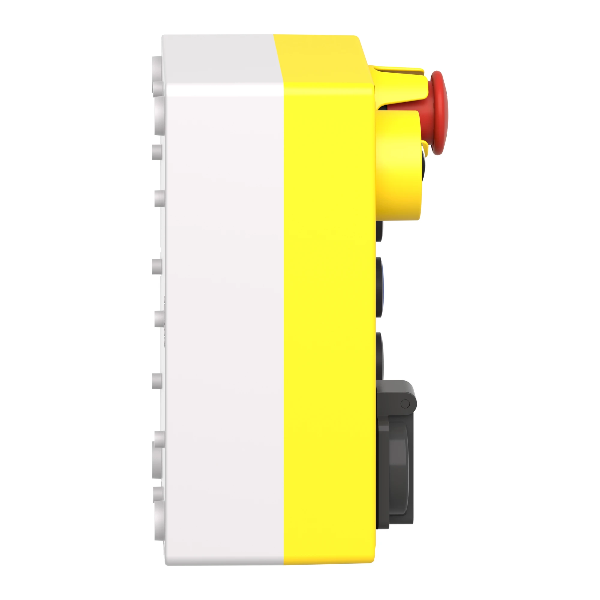 Schneider Electric XALFP6003E Surface mounting enclosure, Harmony XALF, plastic, 1 emergency stop switch, 1NO+1NC, 4 pushbuttons, 1 selector switch, 1 socket (img_003) Schneider Electric XALFP6003E Surface mounting enclosure, Harmony XALF, plastic, 1 emergency stop switch, 1NO+1NC, 4 pushbuttons, 1 selector switch, 1 socket (img_003)