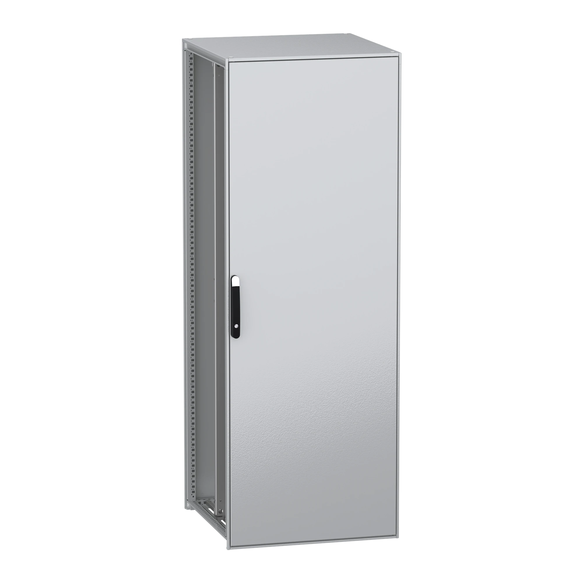 Schneider Electric NSYSFN22880P Floor-standing enclosures, electric, PanelSeT SFN, made of decarbonized steel, with mounting plate, assembled, 2200x800x800mm, IP55 (img_001)