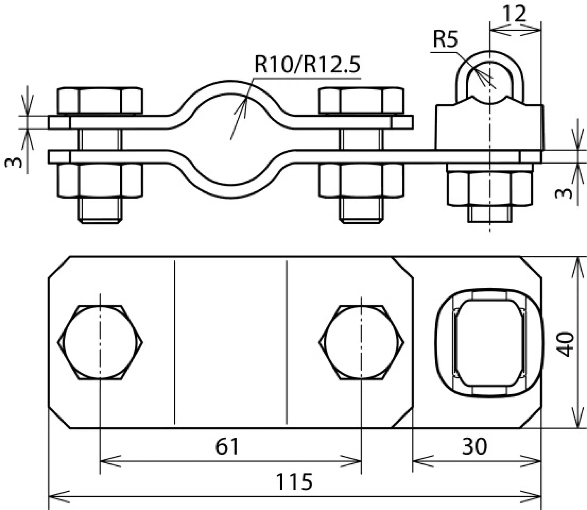 Dehn 625011 Connection bracket f. earth rods St/tZn D 25mm one-sided KS connec. Rd 7-10mm (img_004) Dehn 625011 Connection bracket f. earth rods St/tZn D 25mm one-sided KS connec. Rd 7-10mm (img_004)