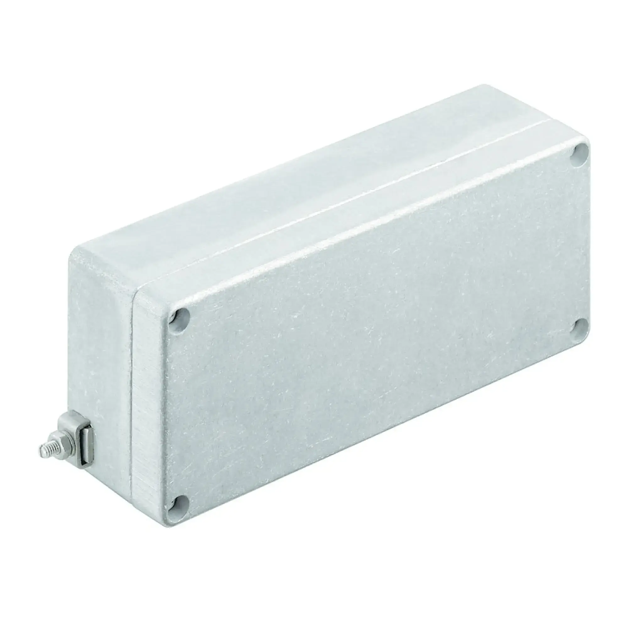 Weidmüller 9526880000 Ex metal housing, 165 x 70 x 45 mm, untreated, Flange plate: No, M4 torx stainless steel screws with slot (img_001)