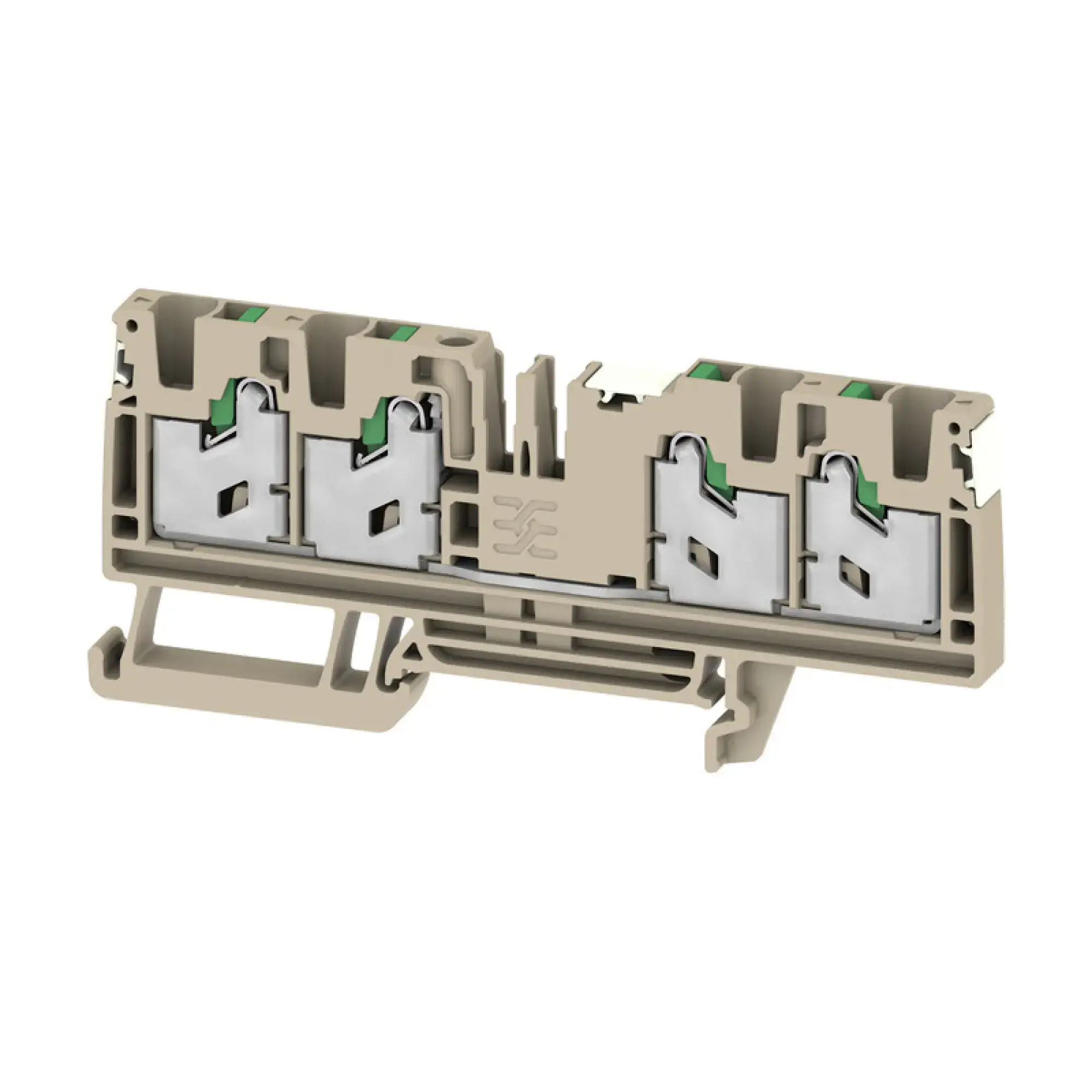 Weidmüller 2874930000 Feed-through terminal block, SNAP IN, dark beige, 4 mm², 32 A, 1000 V, Number of connections: 4 (img_001) Weidmüller 2874930000 Feed-through terminal block, SNAP IN, dark beige, 4 mm², 32 A, 1000 V, Number of connections: 4 (img_001)