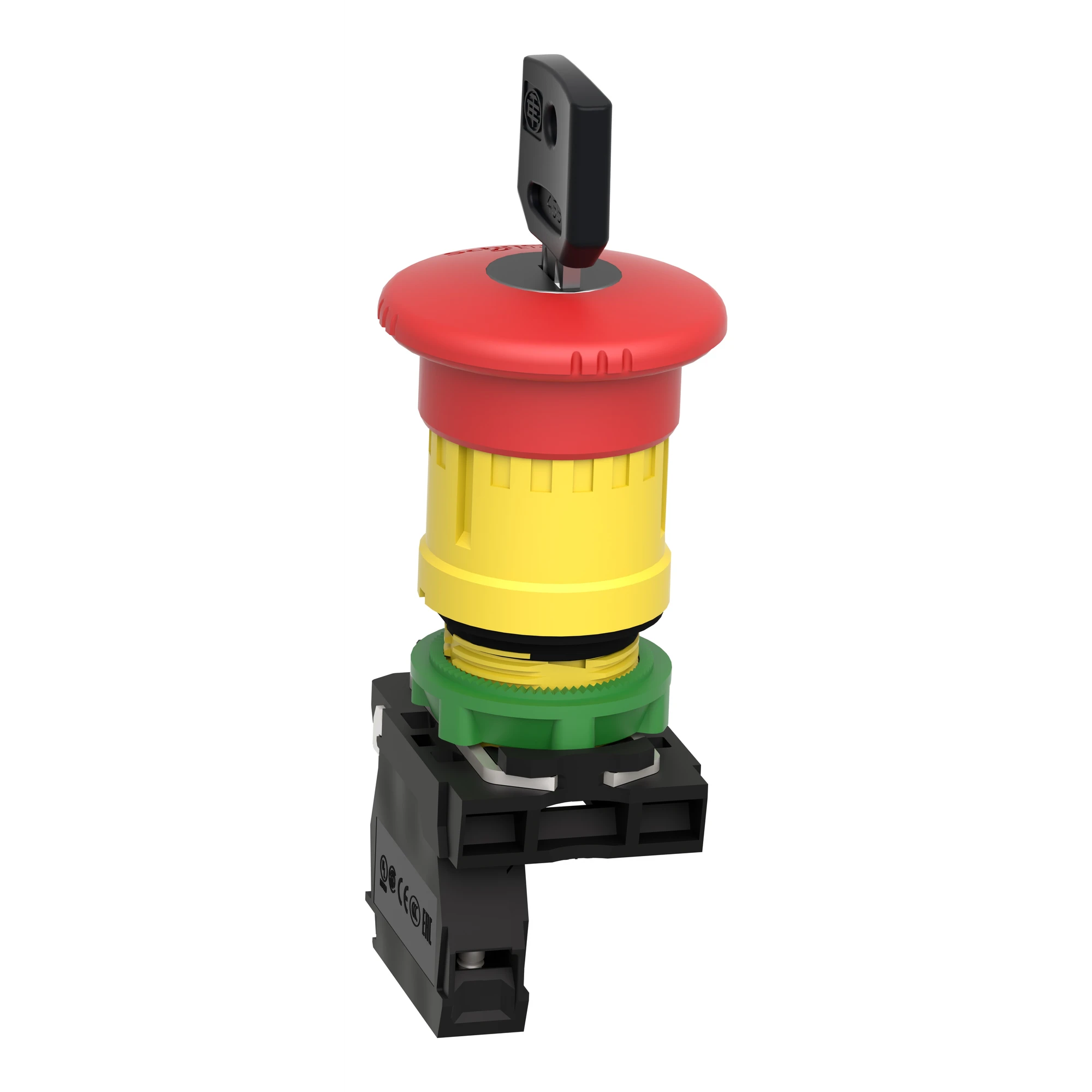 Schneider Electric XB5AS9442 Emergency Stop/Emergency-Off Switch, Harmony XB5, Plastic, Key Release, 22mm, Mushroom 40mm, 1NC (img_005) Schneider Electric XB5AS9442 Emergency Stop/Emergency-Off Switch, Harmony XB5, Plastic, Key Release, 22mm, Mushroom 40mm, 1NC (img_005)