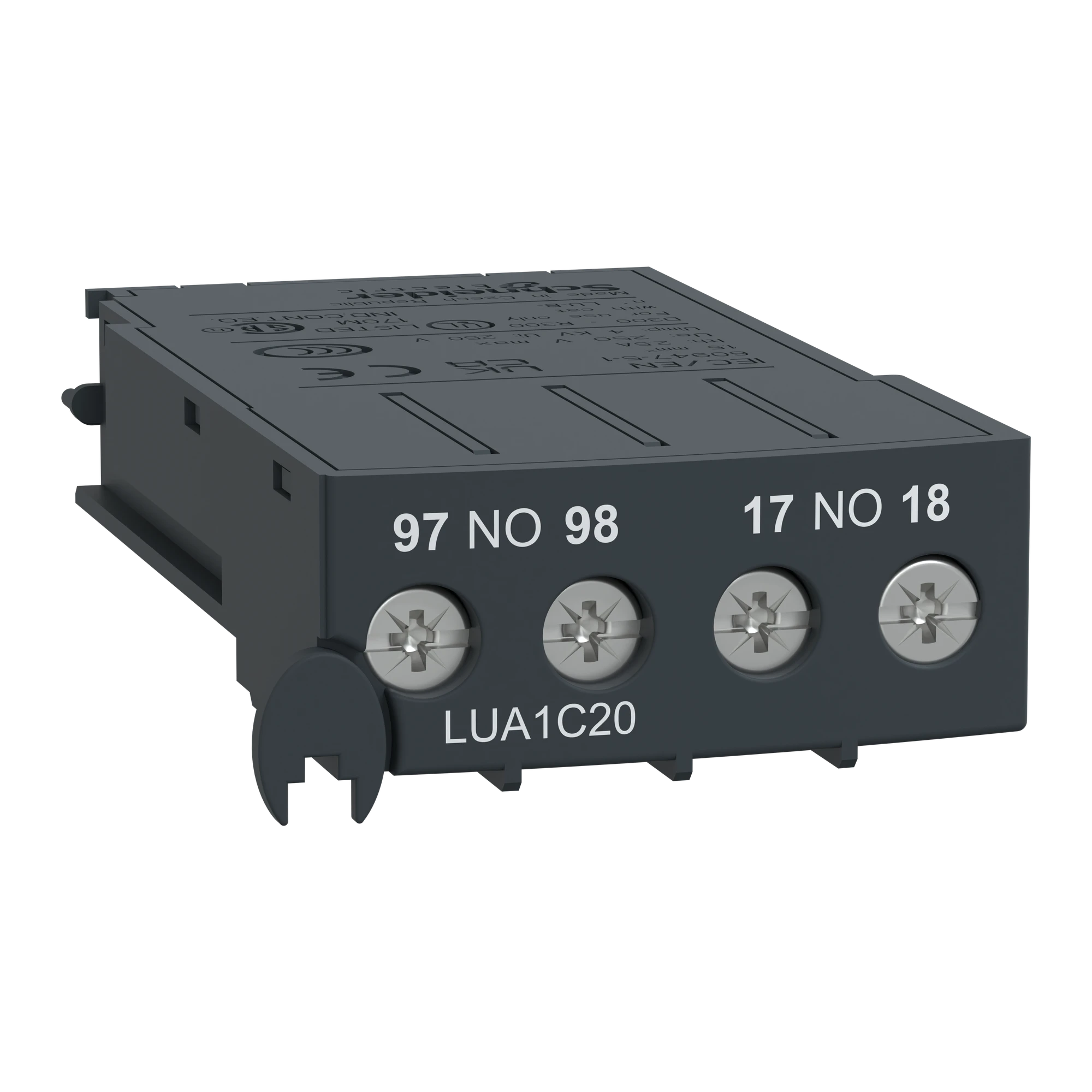 Schneider Electric LUA1C20 Additional contact block LUA, 1NO+1NC (img_001) Schneider Electric LUA1C20 Additional contact block LUA, 1NO+1NC (img_001)