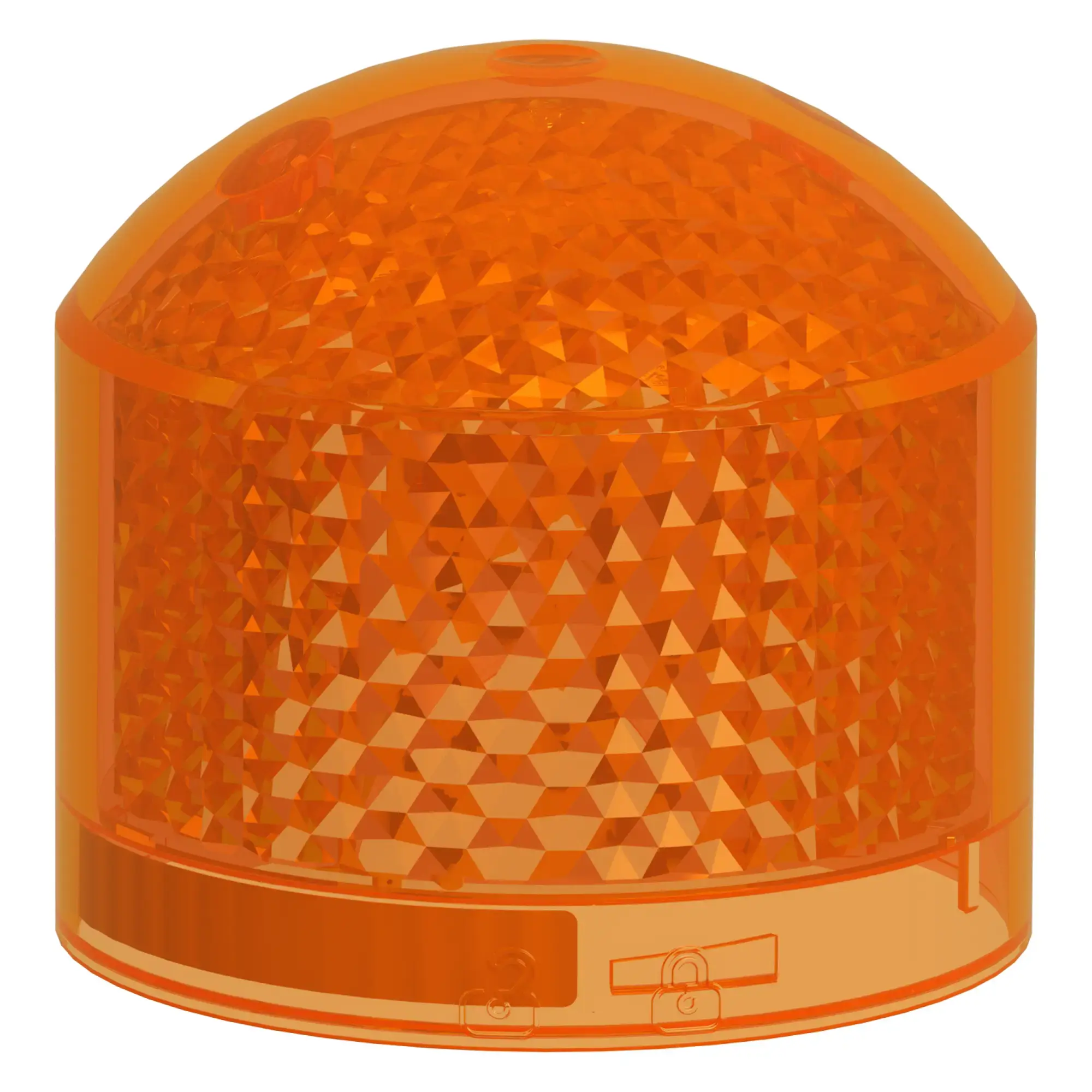 Schneider Electric XVB7L65 Signalleuchte, Harmony XVB7, modular, 70mm, orange, 24V ACDC, Blitzlicht, 2J, energieeffiziente LED, oberste Einheit (img_001)