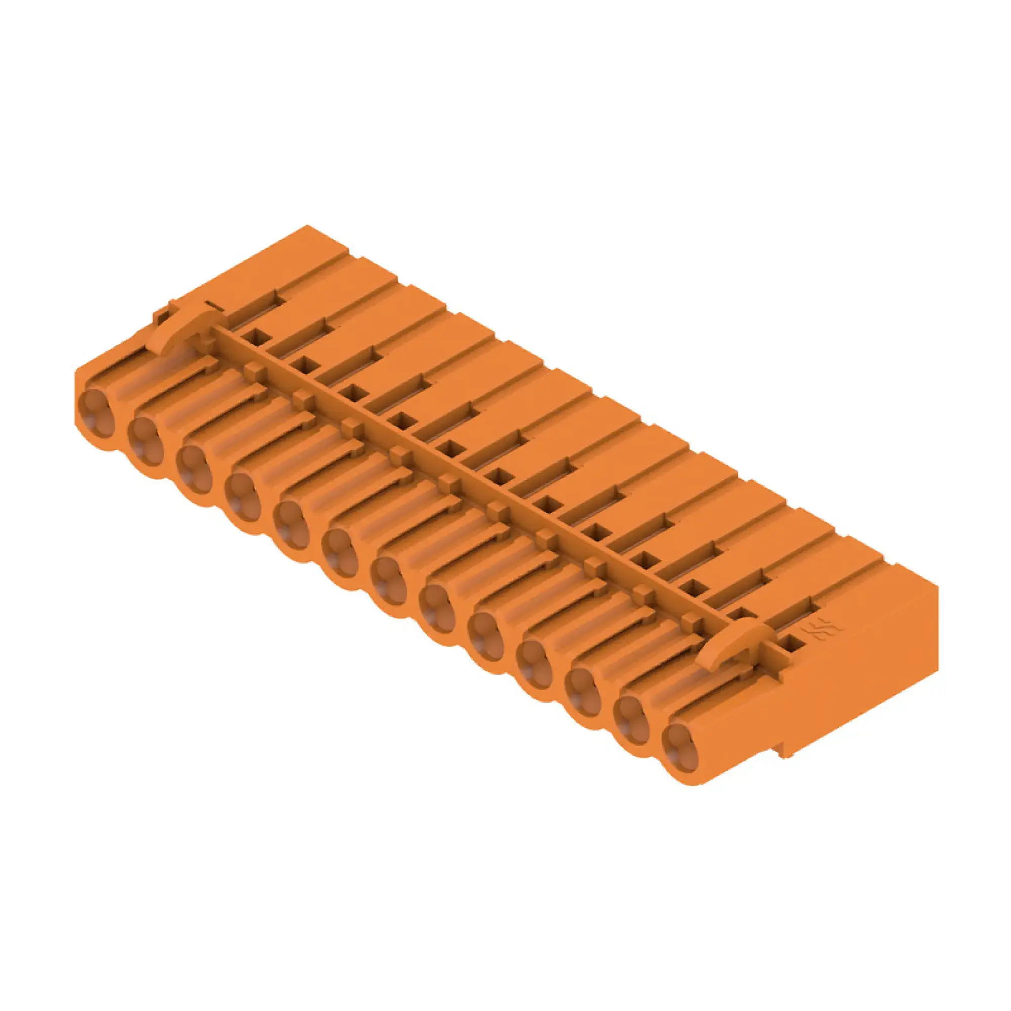Weidmüller 1610600000 PCB connector (wire connection), 320 V, 21 A, Pitch in mm: 5.08, 2.5 mm², Number of poles: 13, Crimp connection, Box (img_001)