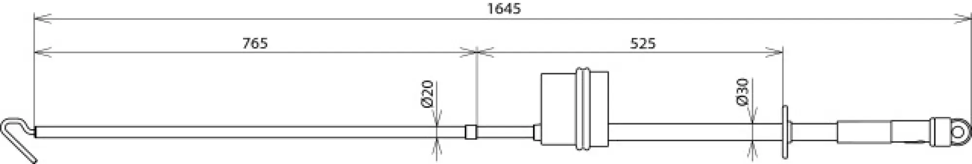 Dehn 767413 Voltage detector PHE 15kV 16.7Hz f. railway feeder lines (img_004)