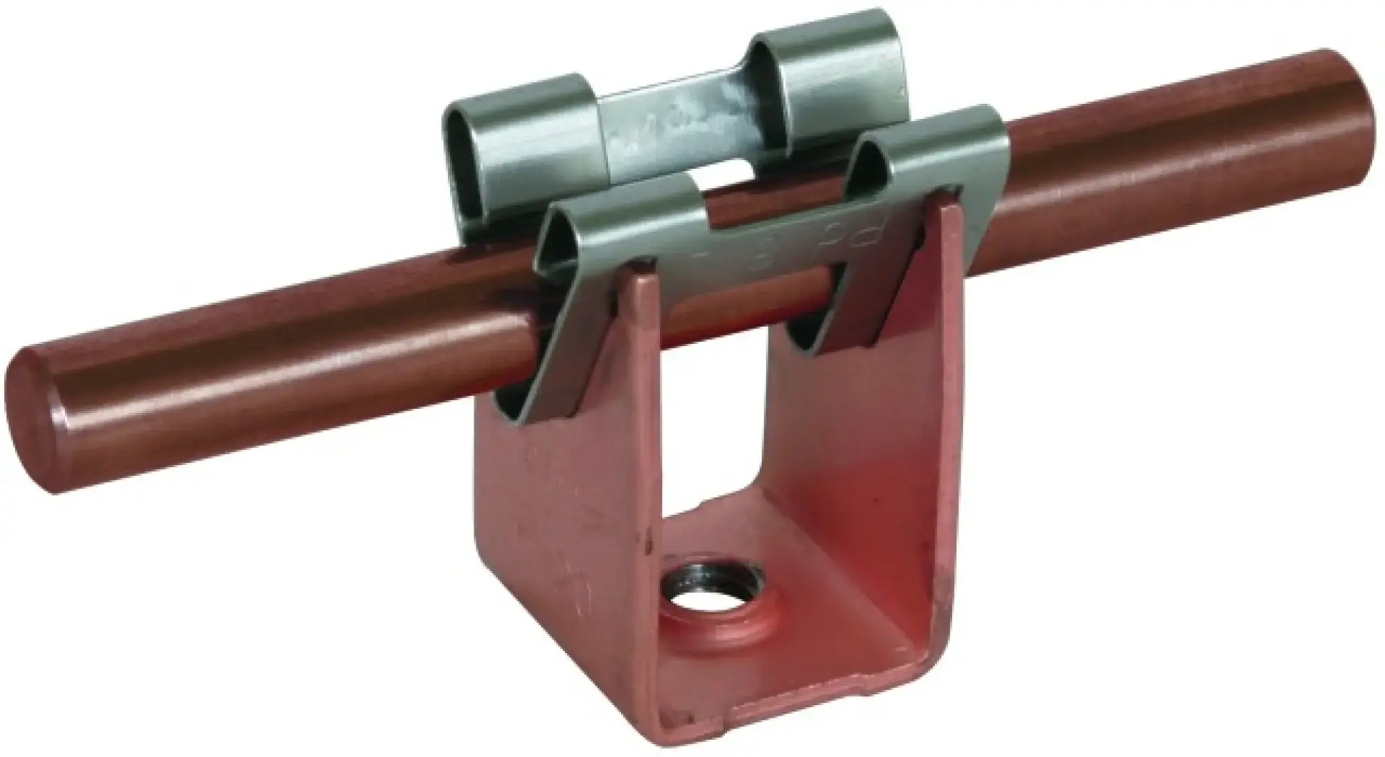 Dehn 207017 Conductor holder DEHNgrip Cu f. Rd 8mm H 20mm with thread M6 (img_003) Dehn 207017 Conductor holder DEHNgrip Cu f. Rd 8mm H 20mm with thread M6 (img_003)