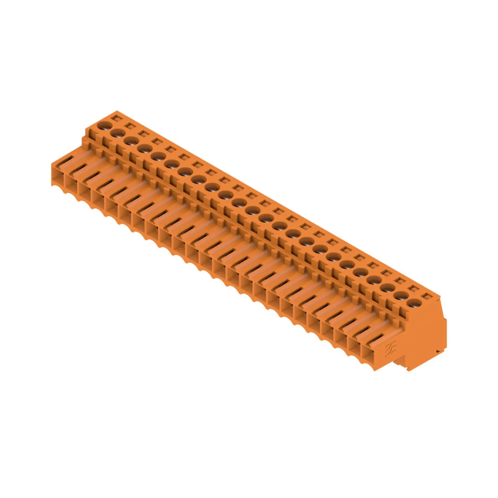 Weidmüller 1620360000 PCB connector (wire connection), 160 V, 17 A, Pitch in mm: 3.50, 1.5 mm², Number of poles: 24, Clamping yoke connection, Box (img_001)