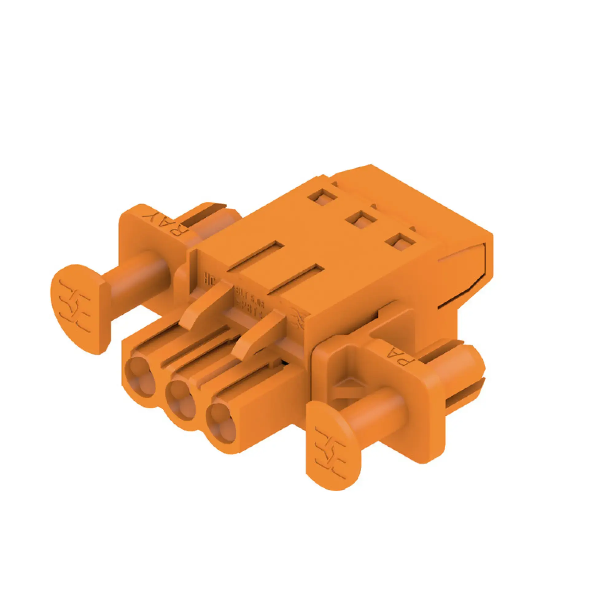 Weidmüller 1353140000 PCB connector (wire connection), 320 V, 27 A, Pitch in mm: 5.08, 2.5 mm², Number of poles: 3, TOP connection, Box (img_001) Weidmüller 1353140000 PCB connector (wire connection), 320 V, 27 A, Pitch in mm: 5.08, 2.5 mm², Number of poles: 3, TOP connection, Box (img_001)