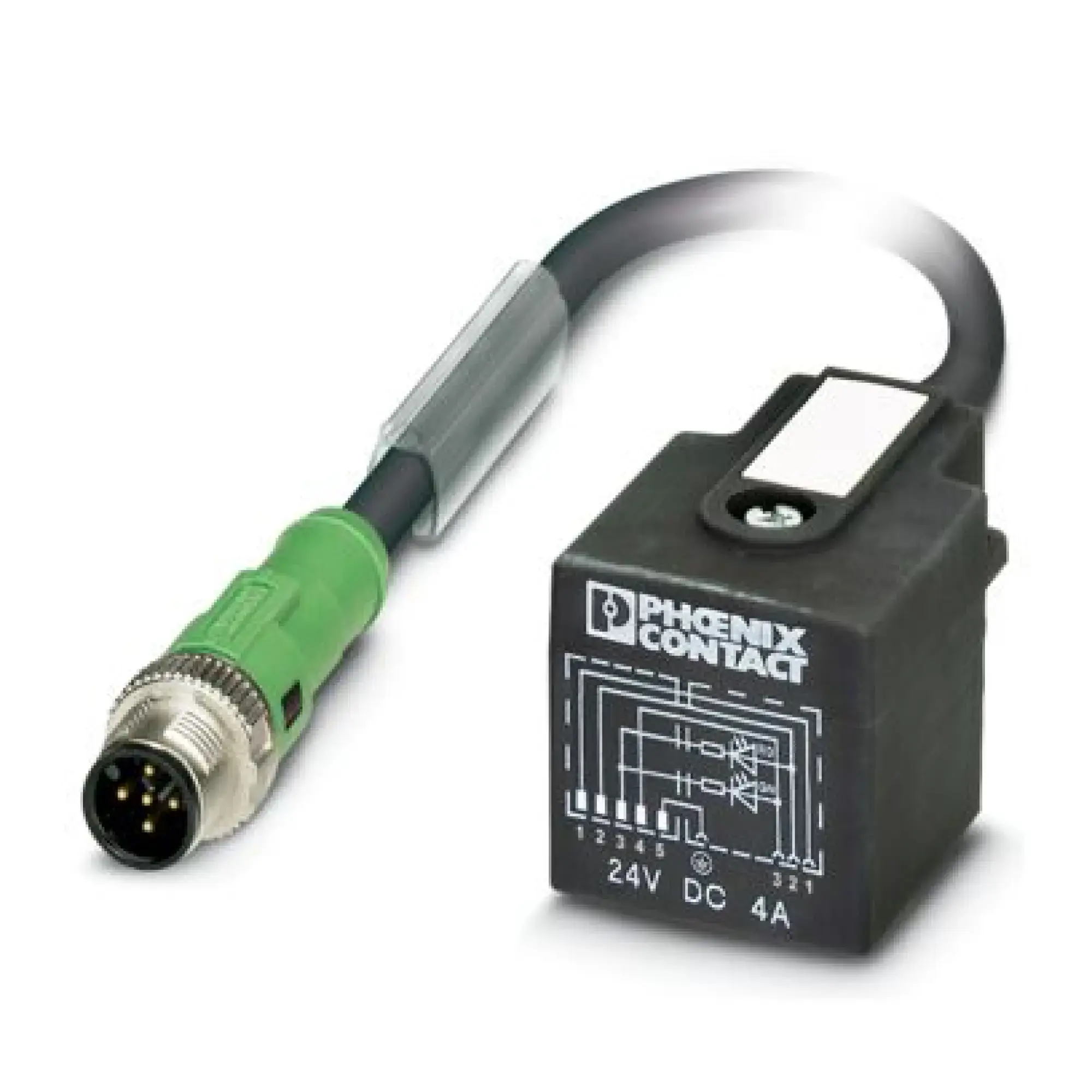Phoenix Contact 1435030 Sensor/actuator cable SAC-5P-MS/ 0,3-PUR/AD-2L SCO (img_001)