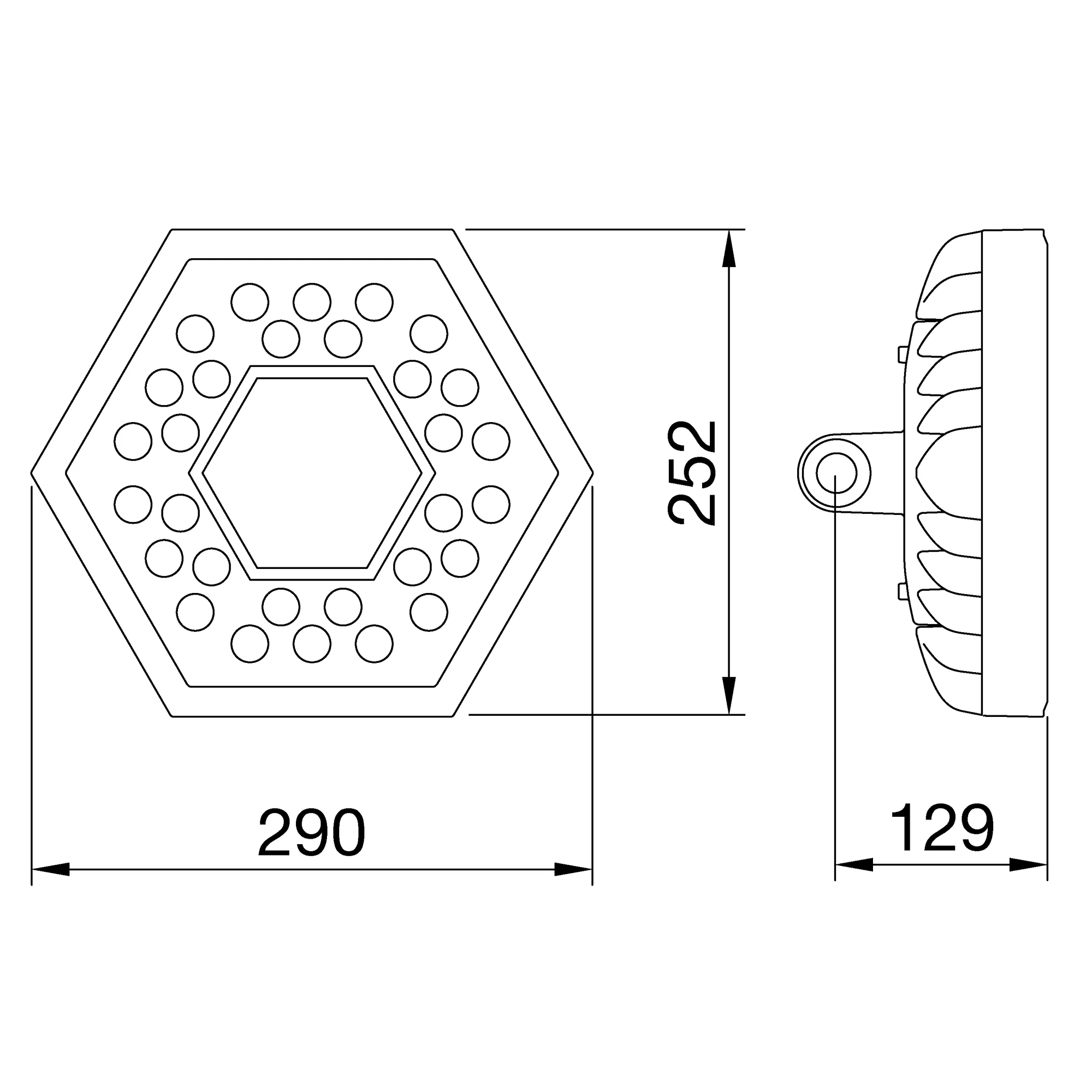 GEWISS GWS6014GD ESALITE HB - 6K - 90° OPTIC - DALI - 4000 K (CRI 80) - IP65 - CLASS I - RAL 9006 GREY (img_002) GEWISS GWS6014GD ESALITE HB - 6K - 90° OPTIC - DALI - 4000 K (CRI 80) - IP65 - CLASS I - RAL 9006 GREY (img_002)