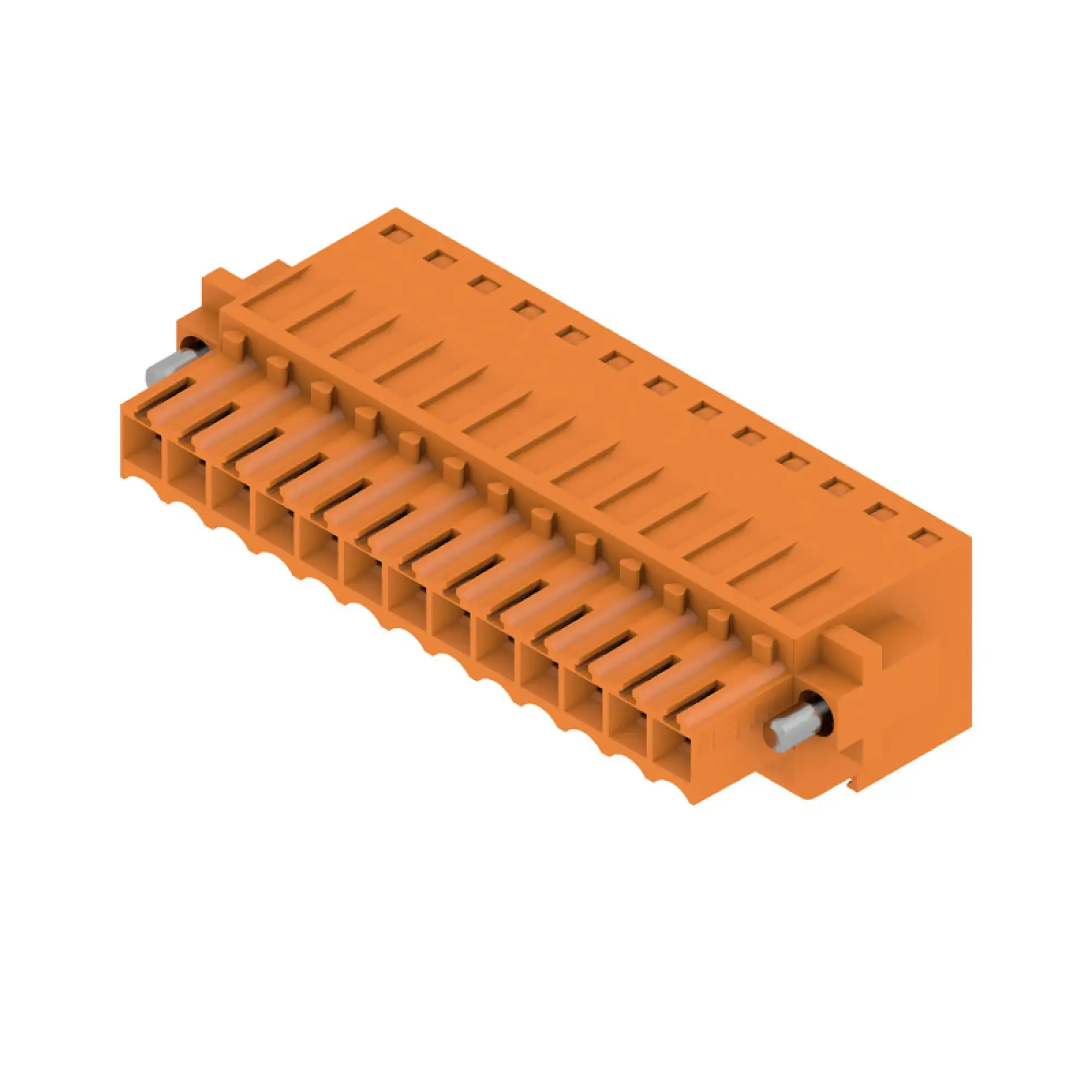 Weidmüller 1690990000 PCB connector (wire connection), 160 V, 14.5 A, Pitch in mm: 3.50, 1.5 mm², Number of poles: 13, Tension-clamp connection, Box BLZF 3.50/13/180F SN OR BX (img_001) Weidmüller 1690990000 PCB connector (wire connection), 160 V, 14.5 A, Pitch in mm: 3.50, 1.5 mm², Number of poles: 13, Tension-clamp connection, Box BLZF 3.50/13/180F SN OR BX (img_001)