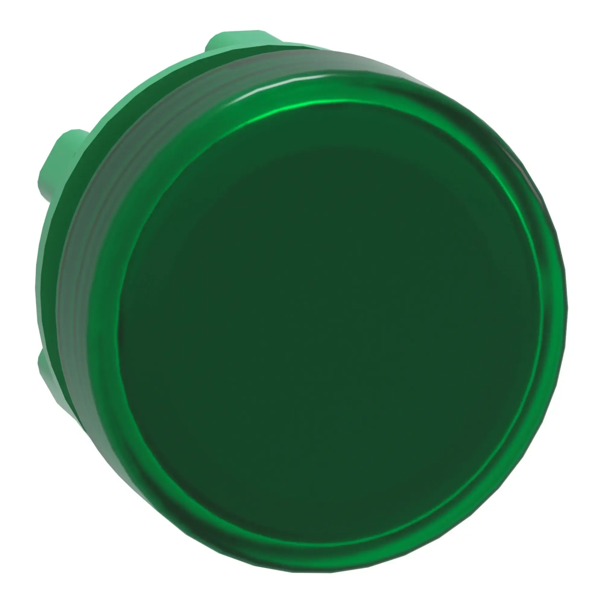 Schneider Electric ZB5AV033 Pilot light, front element, Harmony XB5, plastic, 22mm, green, for universal LED, smooth dome (img_009)