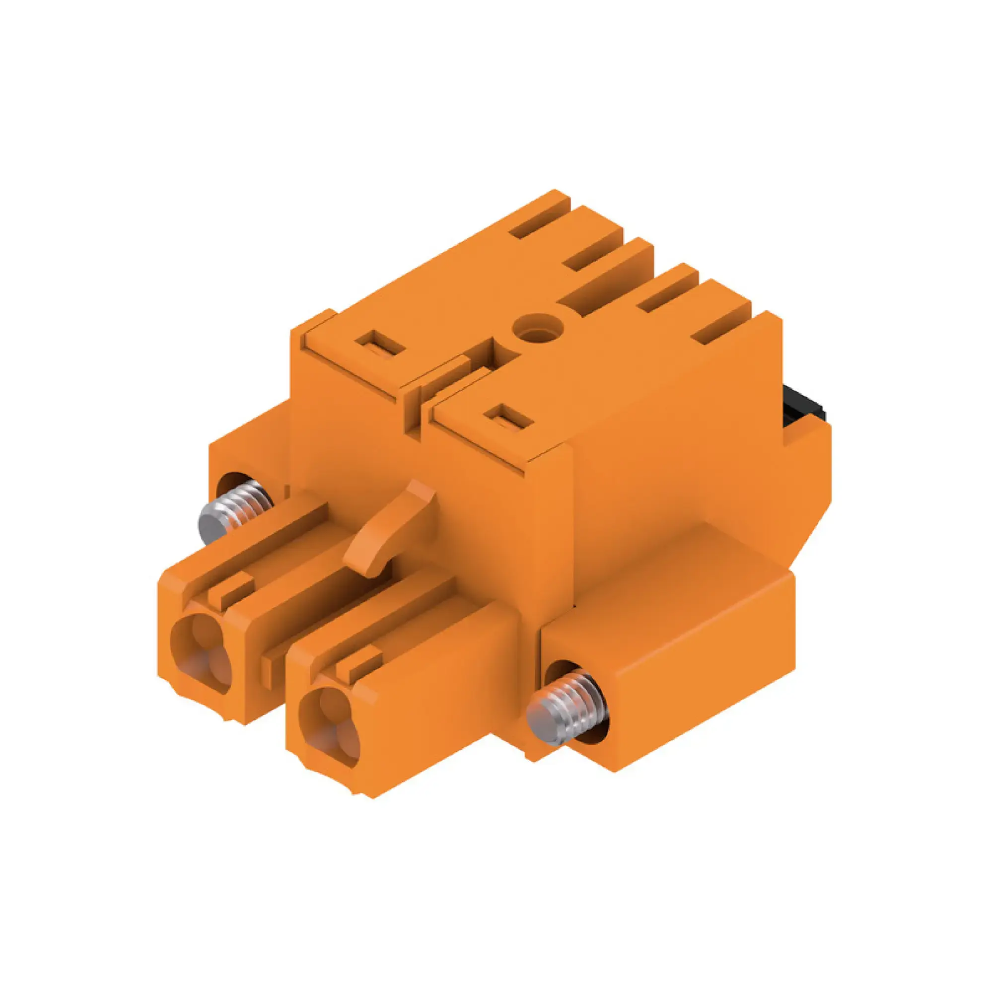 Weidmüller 1043870000 PCB connector (wire connection), 1000 V, 29 A, Pitch in mm: 7.62, 2.5 mm², Number of poles: 2, PUSH IN with actuator, Box (img_001)