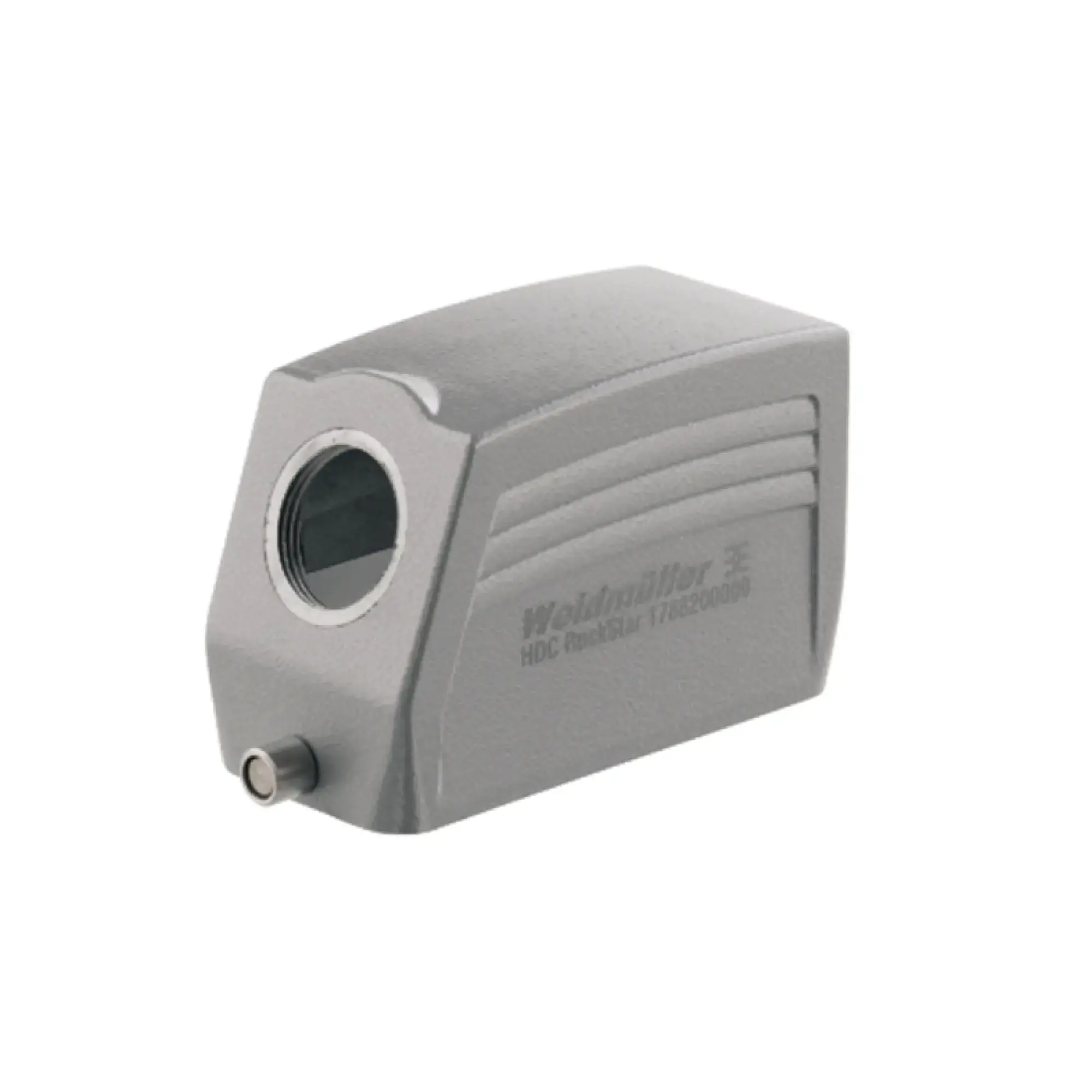 Weidmüller 1657850000 Housing (industry plug-in connectors), Cable entry from side, Plug housing, End-locking clamp, lower side, Size: 6, IP65 (in plugged condition) (img_001)