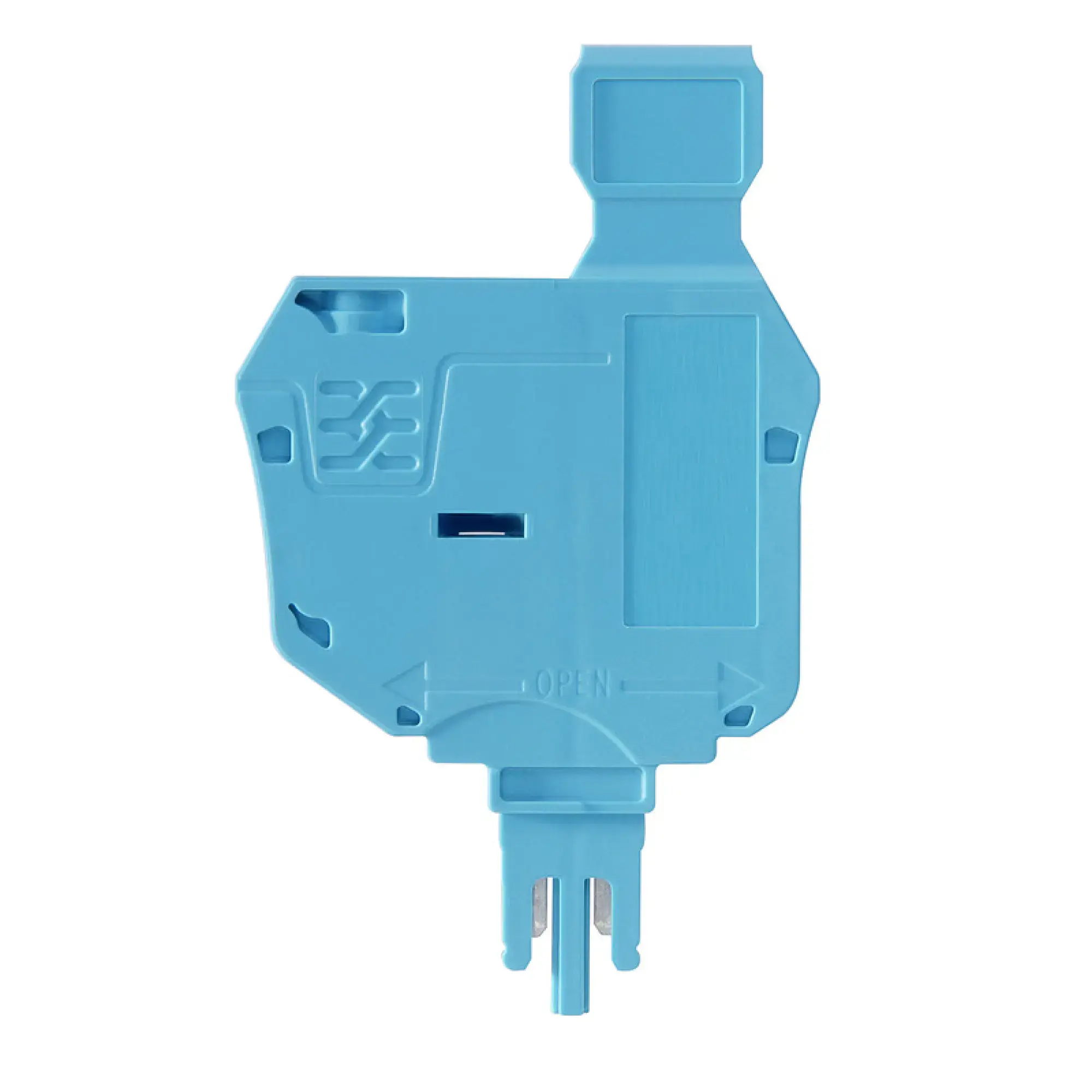 Weidmüller 1004260000 Fuse holder for feed-through modular terminal, blue, 6.3 A, pluggable, V-0, Wemid (img_001)